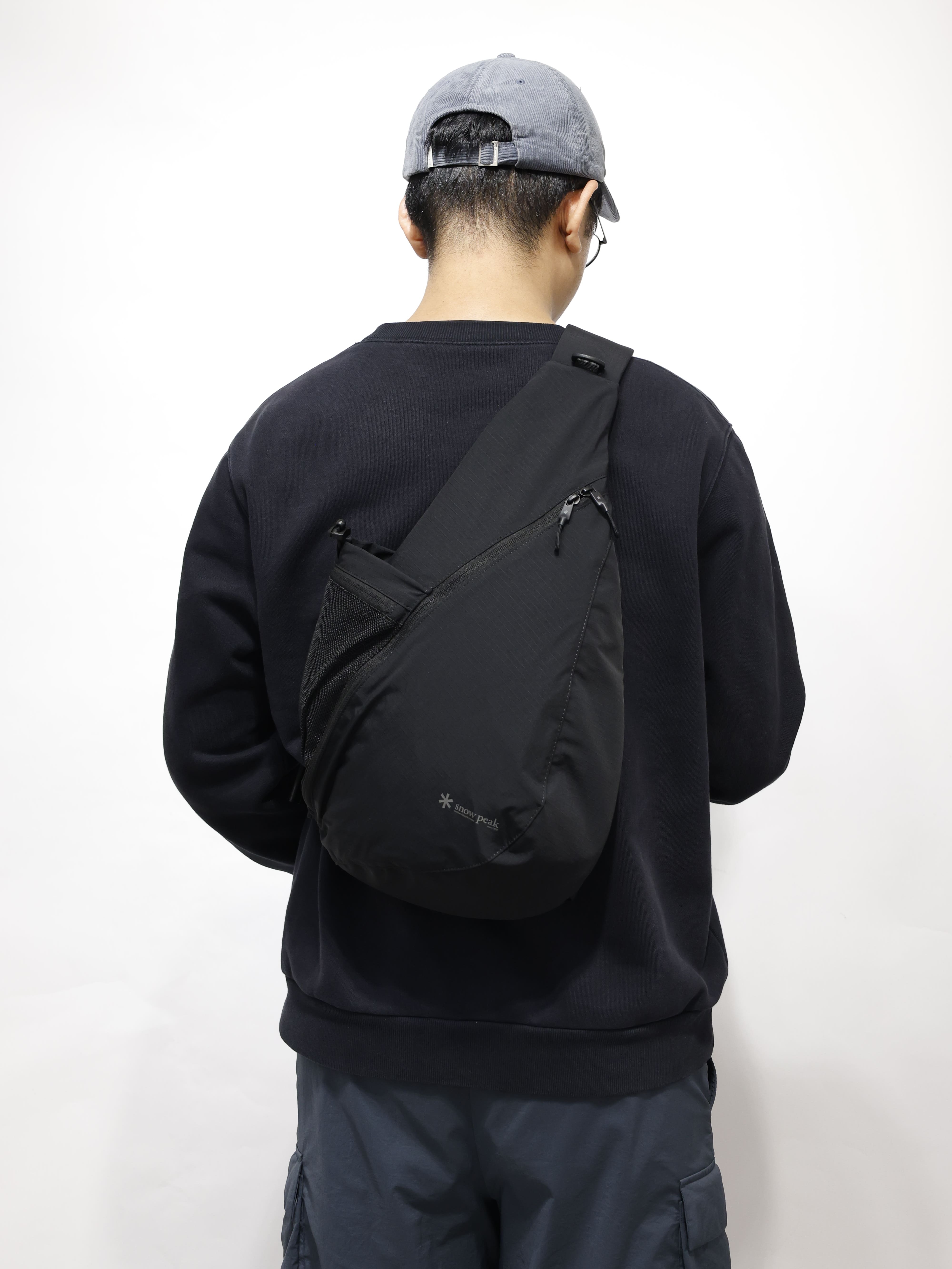 Snow Peak Dual Tech 信使風斜背包 12L SKS26SUFBG34BK