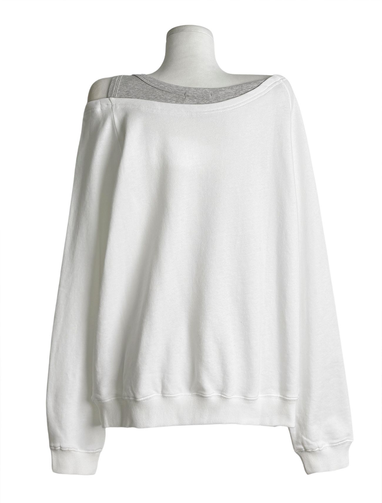 LOOXP 十字水鑽寬鬆大學T 9820-1