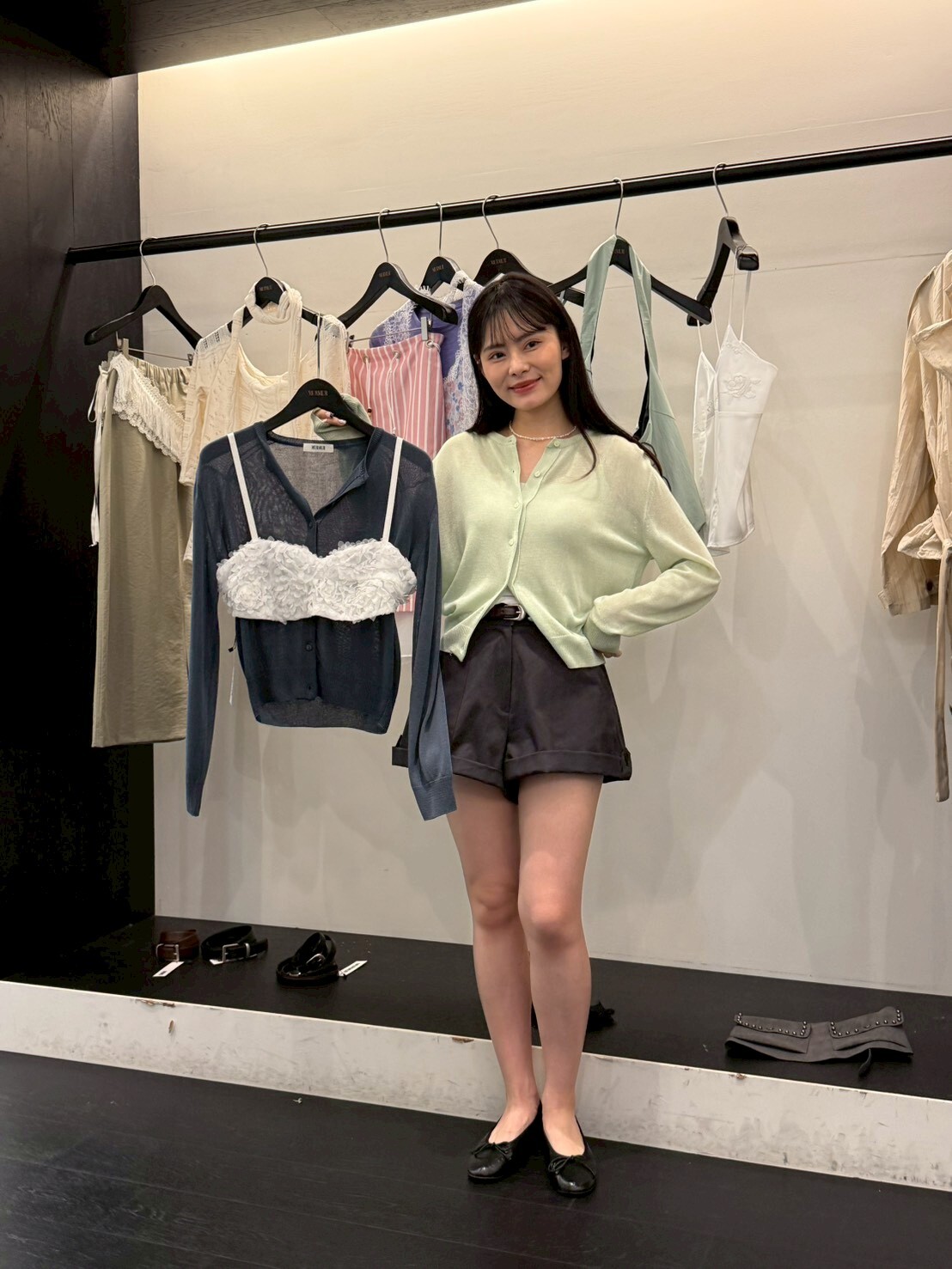 MR6010 春日軟綿排扣小外套