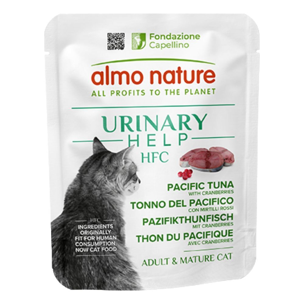 Almo Nature - HFC尿道護理鮮肉湯包 - 太平洋吞拿魚+蔓越莓配方 (綠字) Urinary Help  (Pacific Tuna+Cranberry) 50g