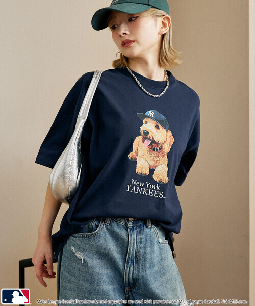 日本 MLB x PUBLUX 別注 Animal Print T-Shirt
