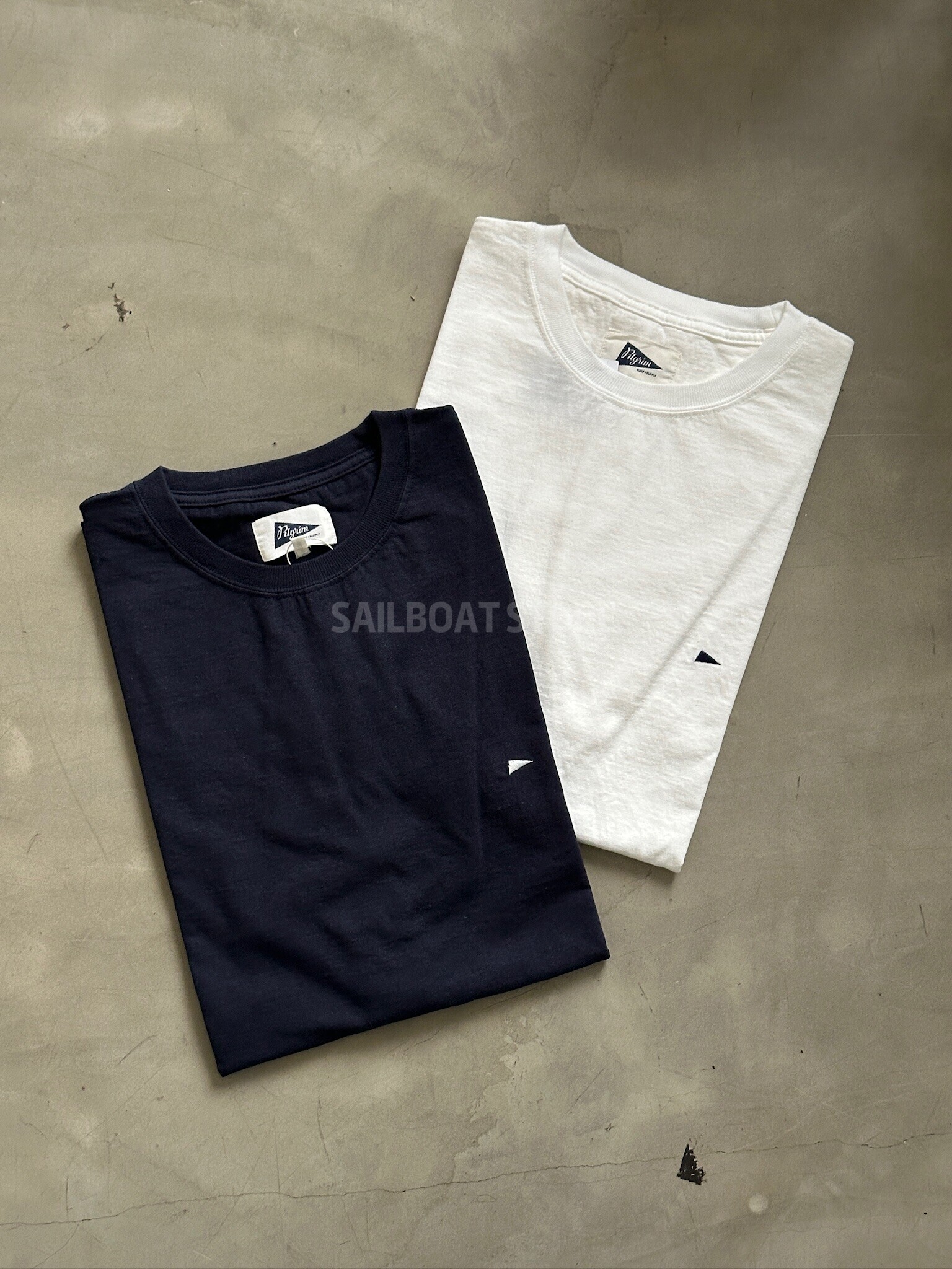 #現貨 🇯🇵日本 PILGRIM SURF+SUPPLY 極簡刺繡短袖
