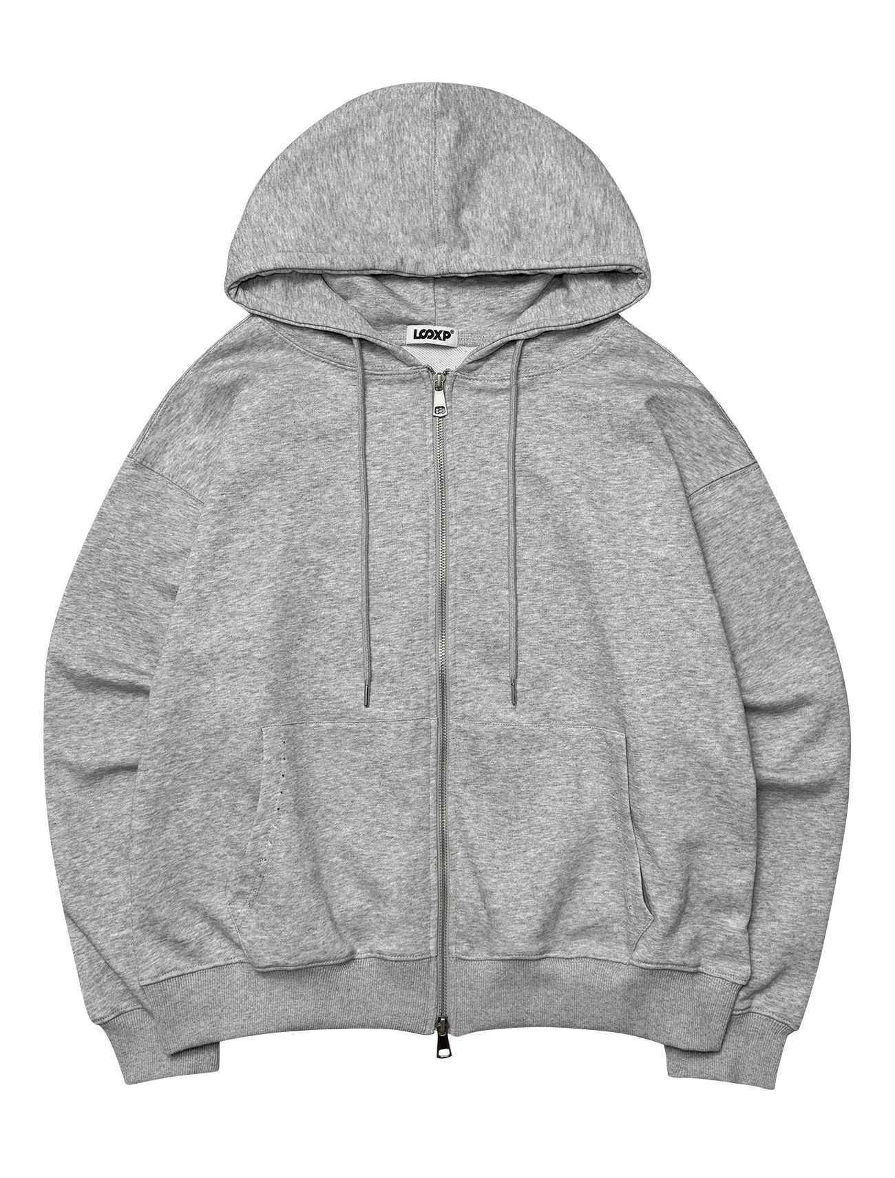 LOOXP 十字翼水鑽寬版連帽外套 9810-2