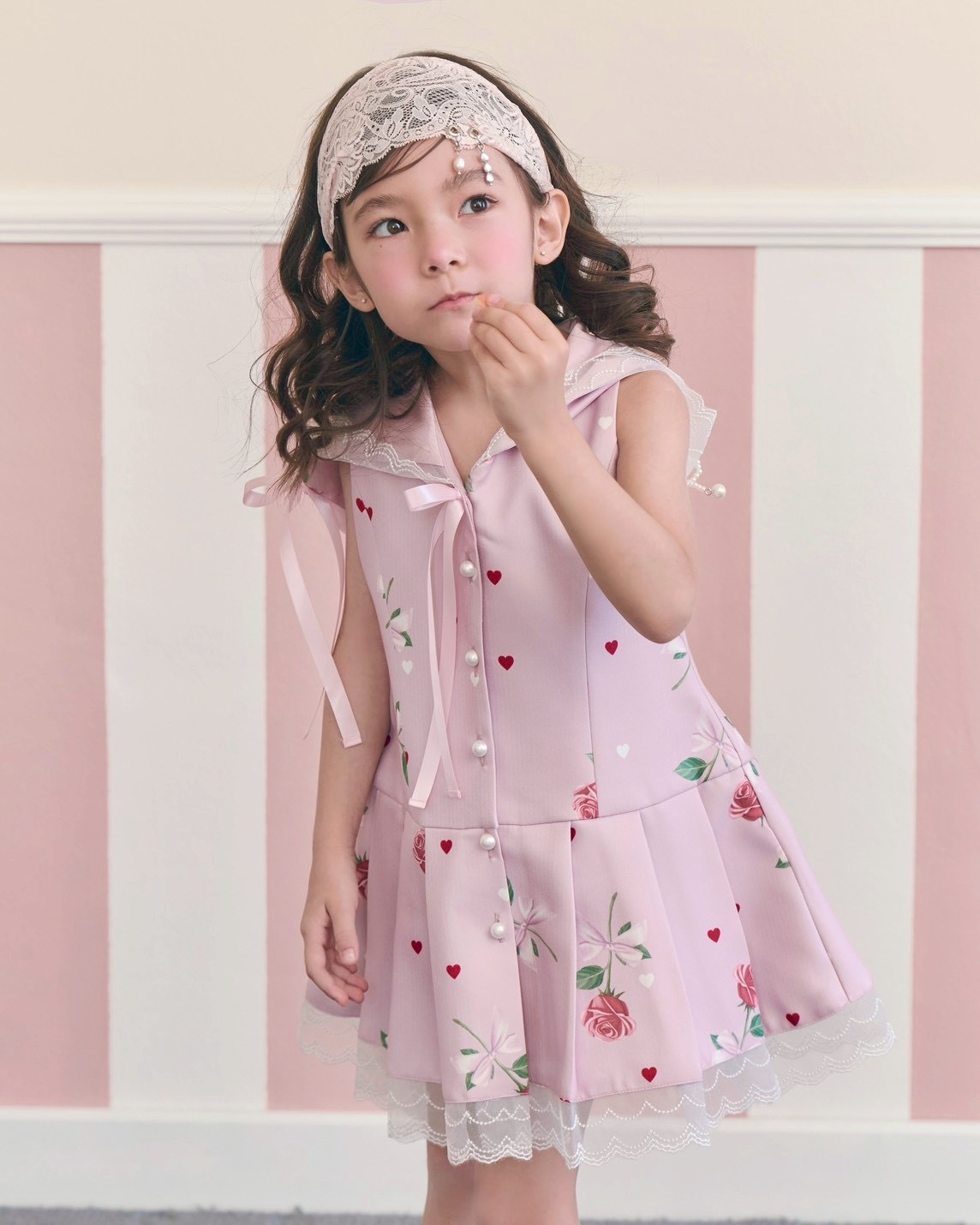 LOOK 17 / KID GIRLS SHORT SET