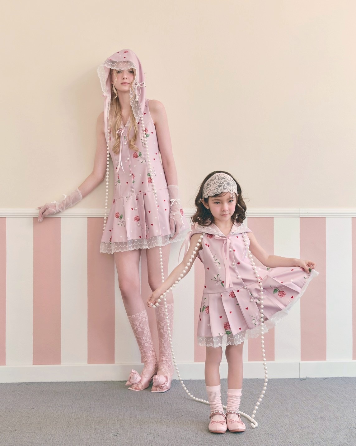 LOOK 17 / KID GIRLS SHORT SET