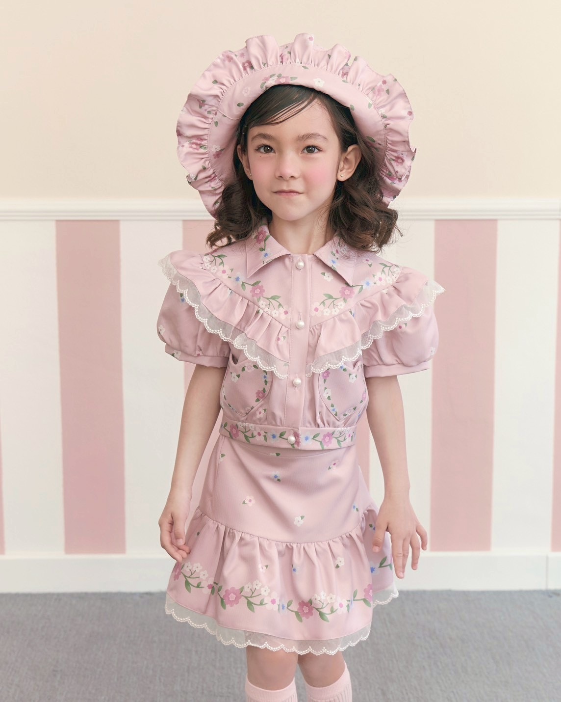 LOOK 16 / KID GIRLS JACKET SET