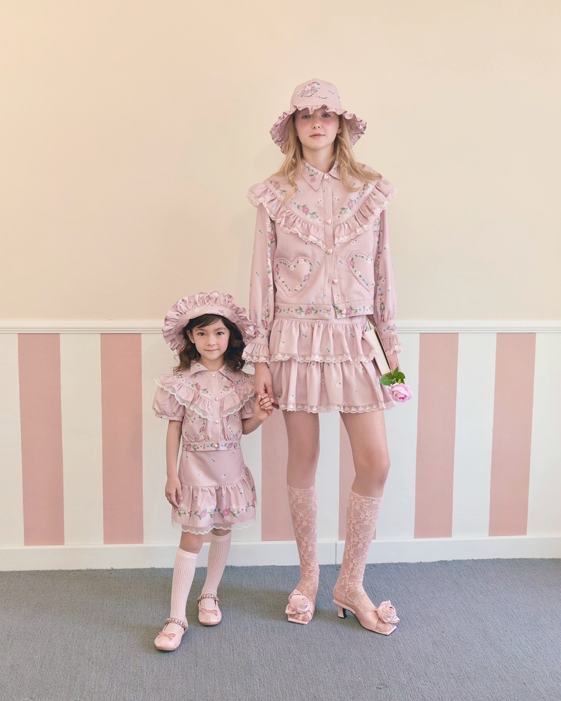 LOOK 16 / KID GIRLS JACKET SET