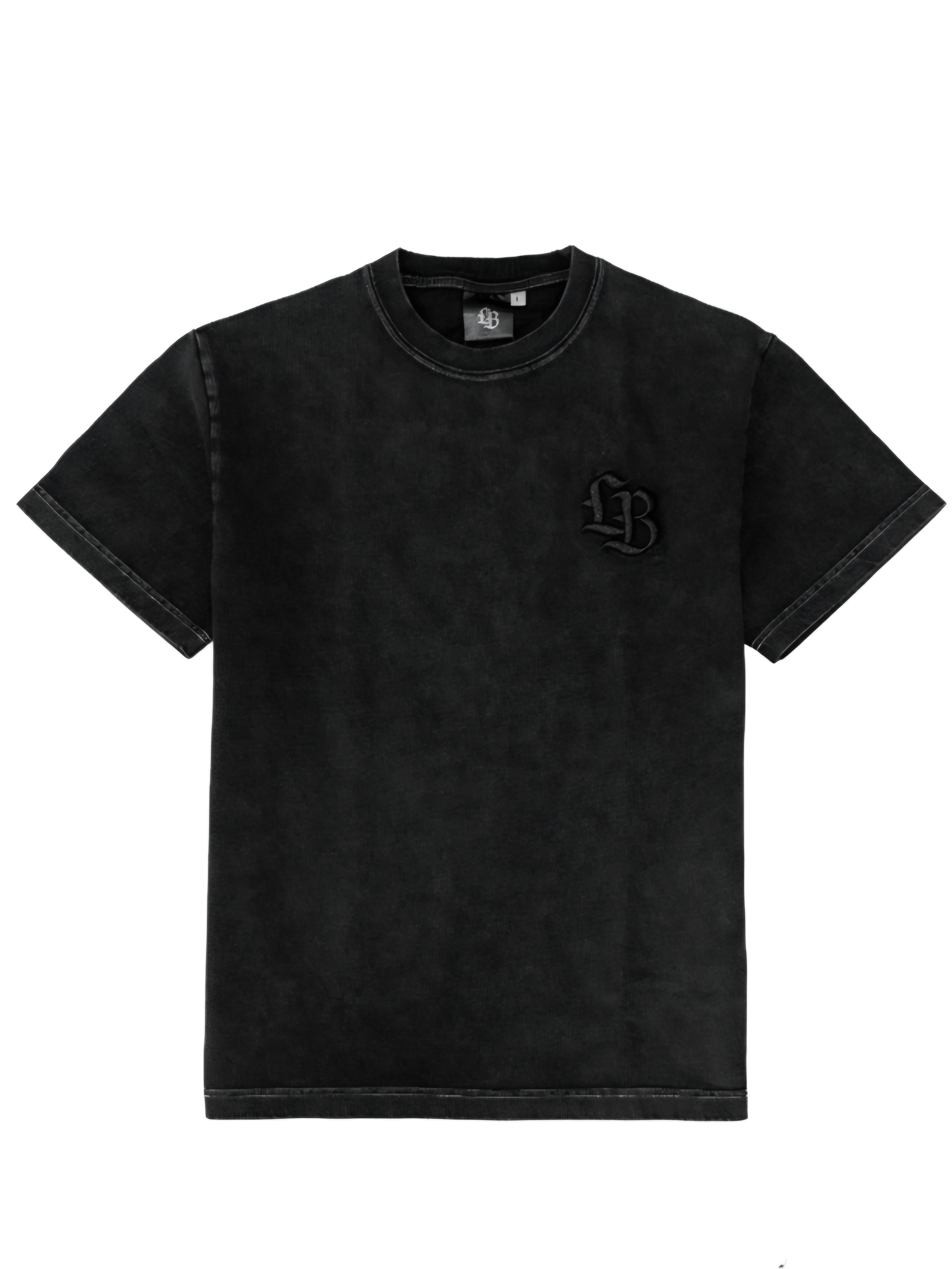 【LIBERTY WALK】0404發售新品LB Simple Embroidery Tee Black