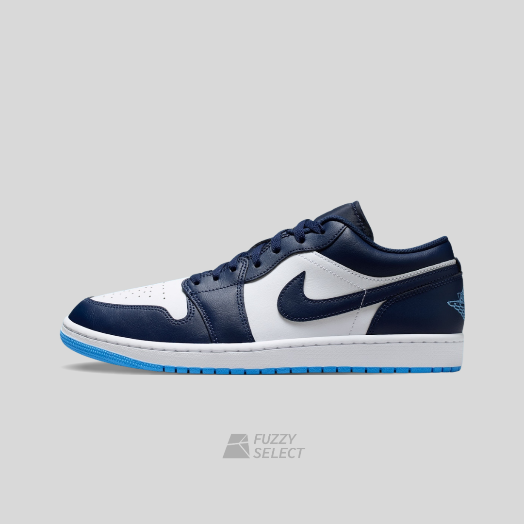 【逢甲 FUZZY】Air Jordan 1 Low "Midnight Navy" 午夜藍 553558-404