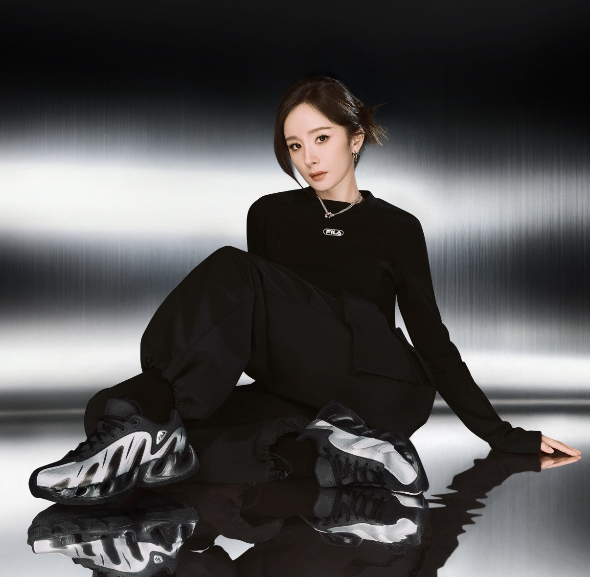 【代購】FILA VETTA 系列 V 頭鞋 楊冪/李冰冰同款 輕便增高老爹鞋 女款 女神同款