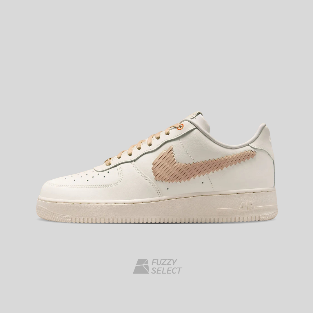 【逢甲 FUZZY】Nike Air Force 1 "Sail Linen" 亞麻 編織 IR7011-121