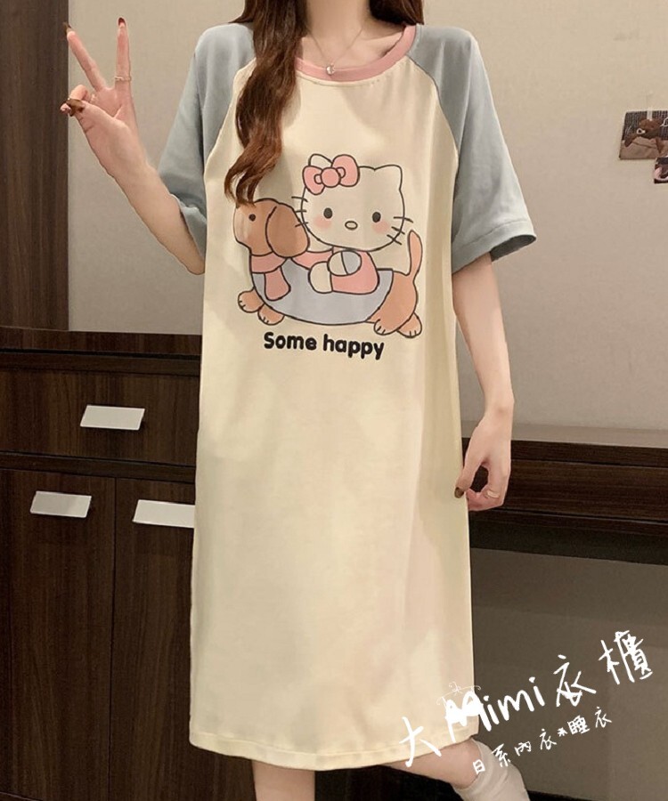 KT貓居家睡裙