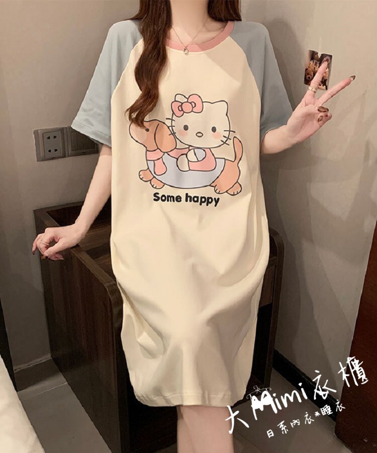 KT貓居家睡裙