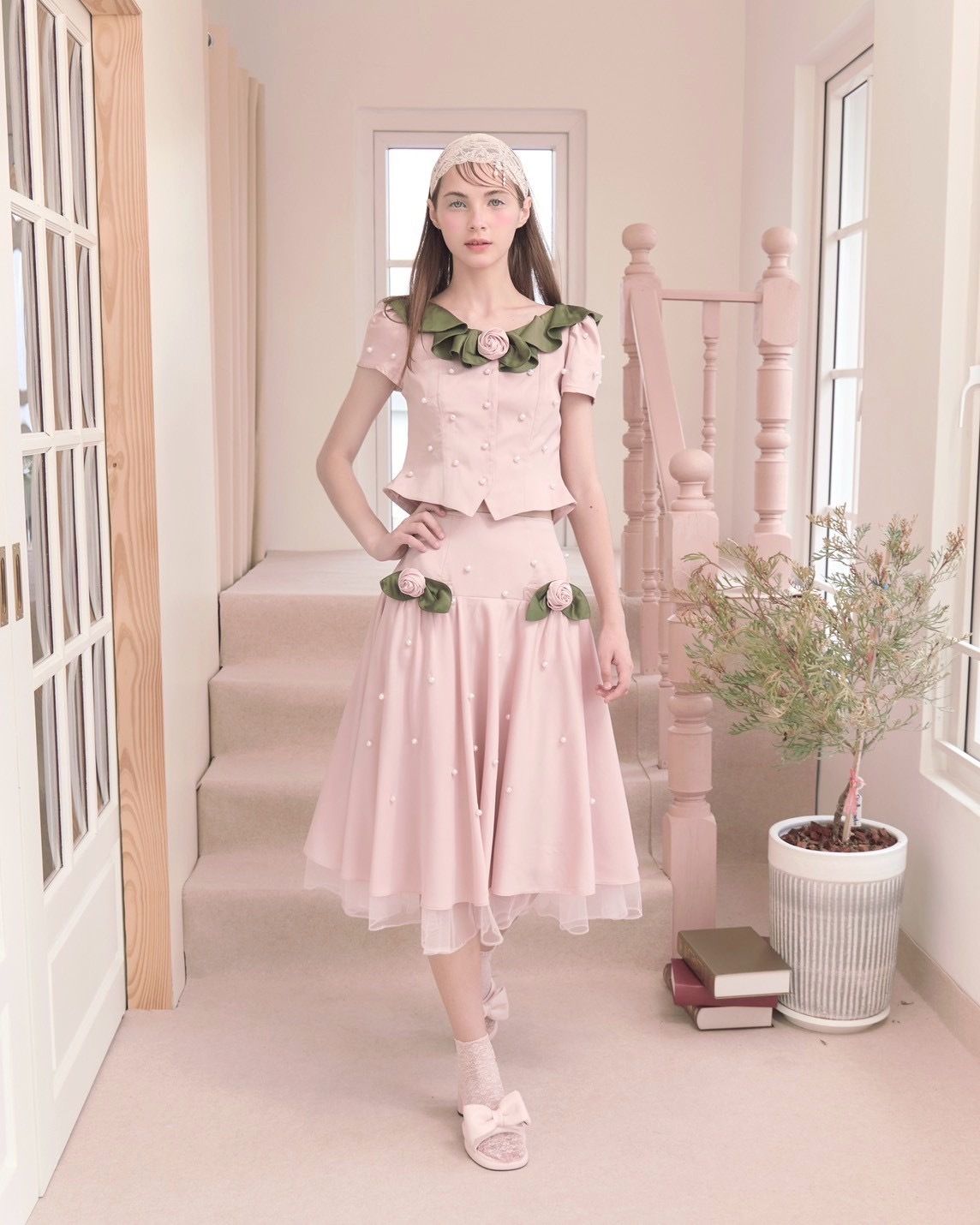 LOOK 5 / LONG SKIRT SET