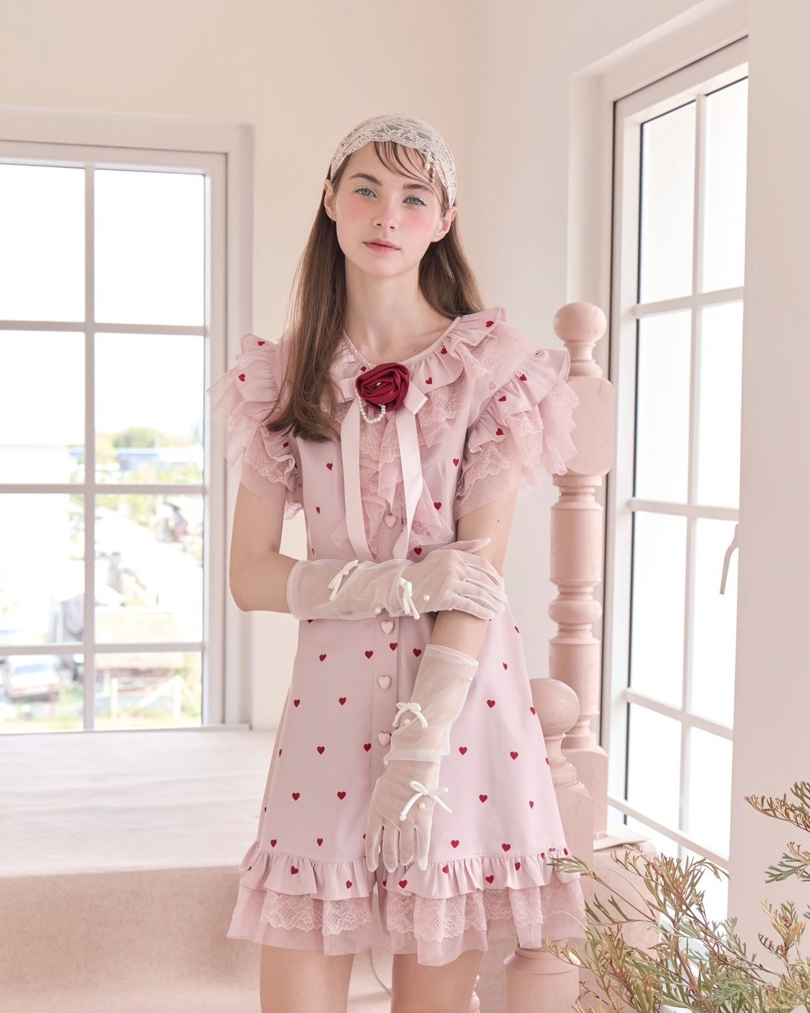 LOOK 3 / HEART DRESS