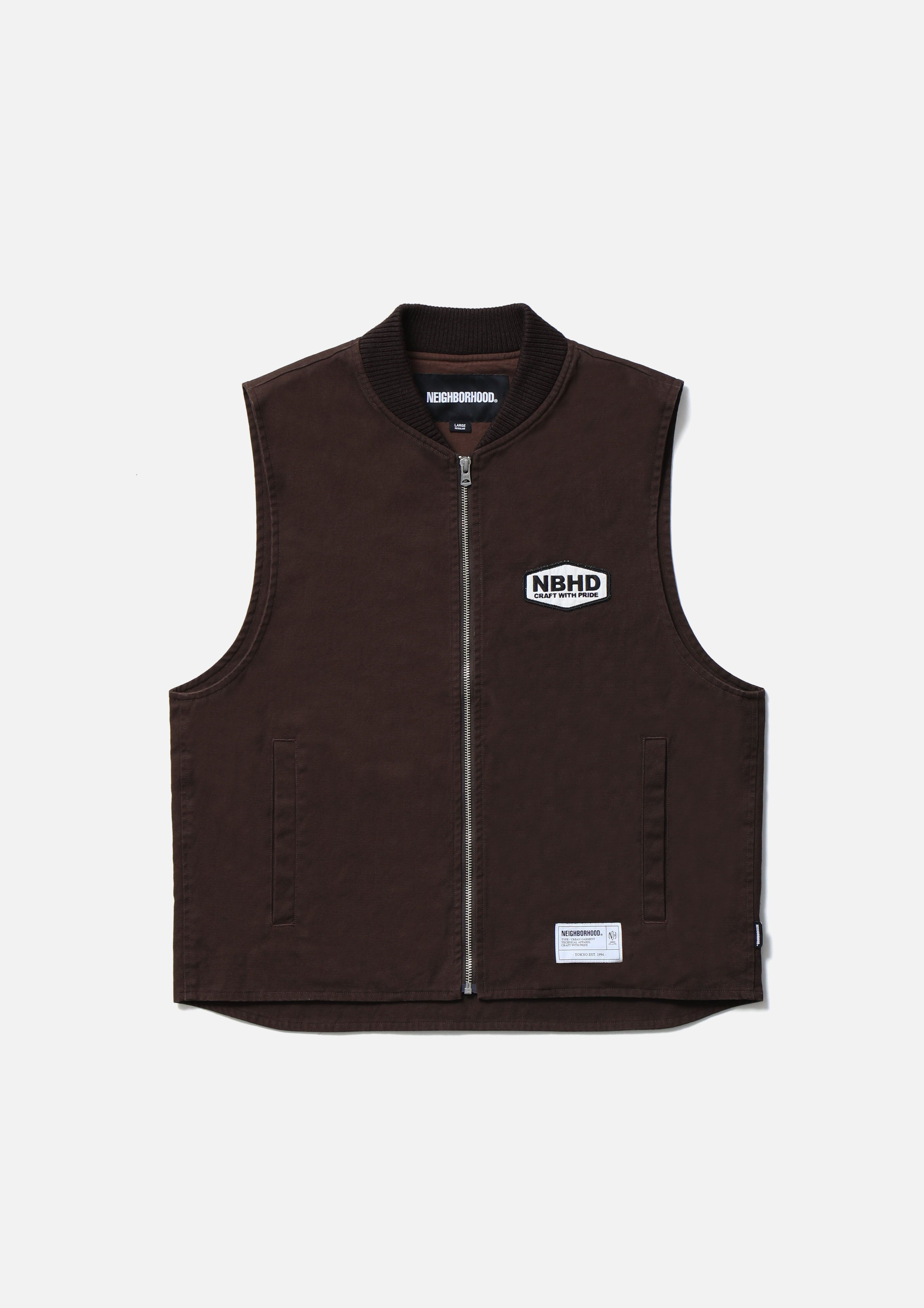 【NEIGHBORHOOD 】 0404 發售ZIP WORK VEST