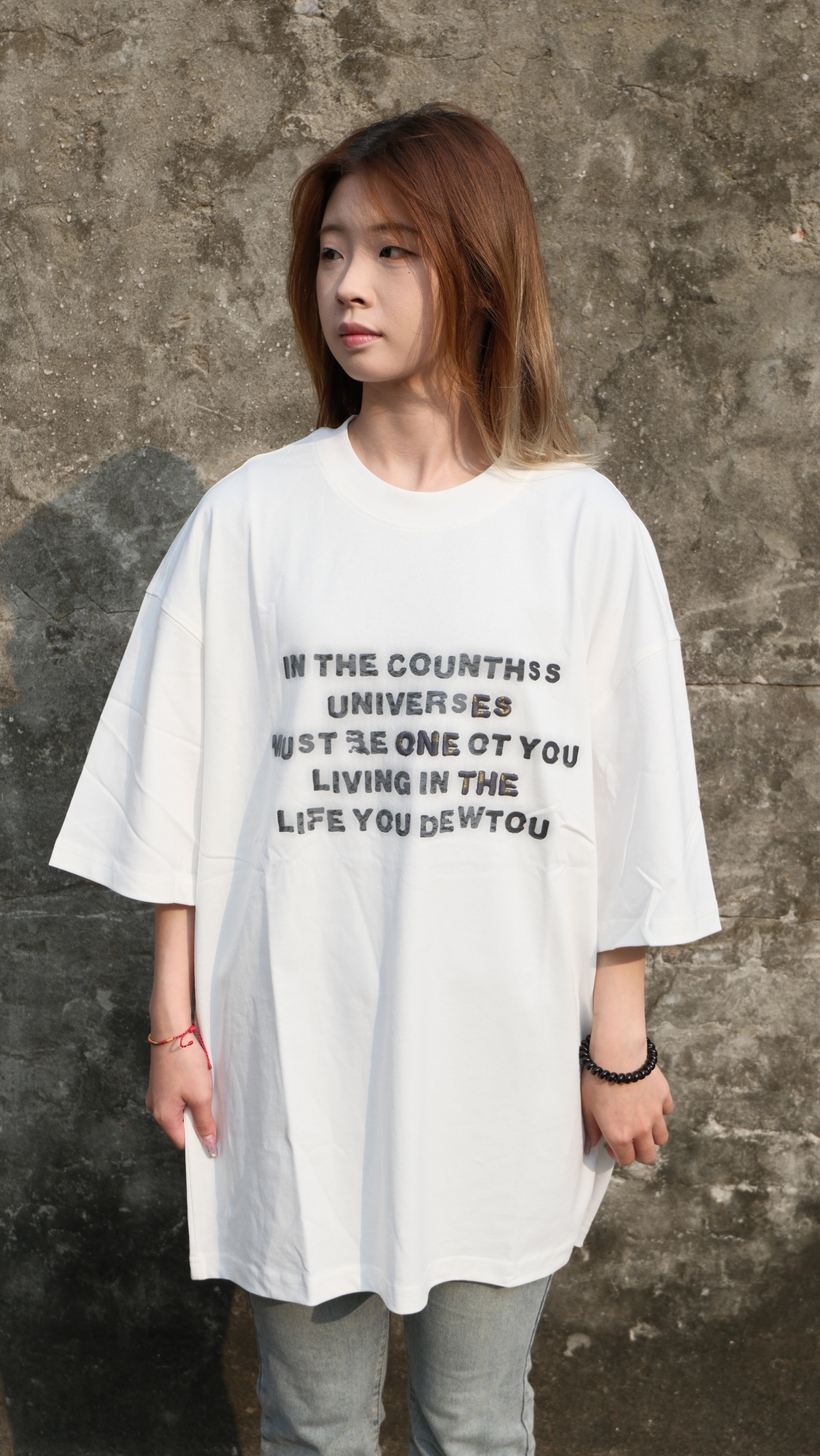 fast 模糊 噴砂 文字設計 短Tee 5605