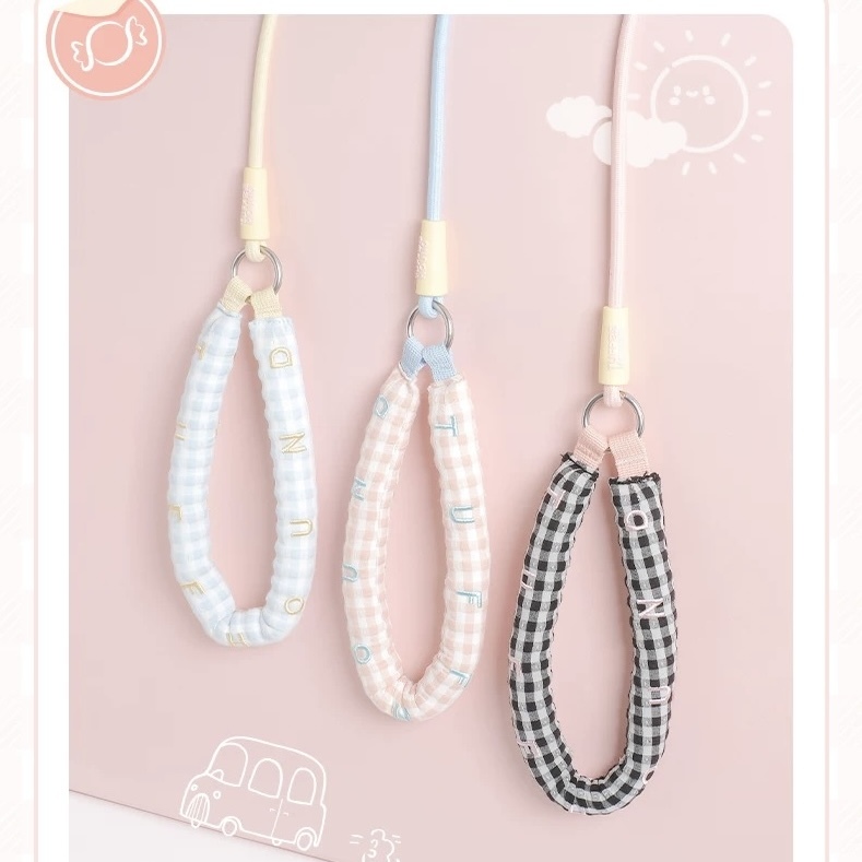 TF018 TUFFHOUND 它愿 宠物奶油糖果格子牵引绳 猫狗（长1.5M)