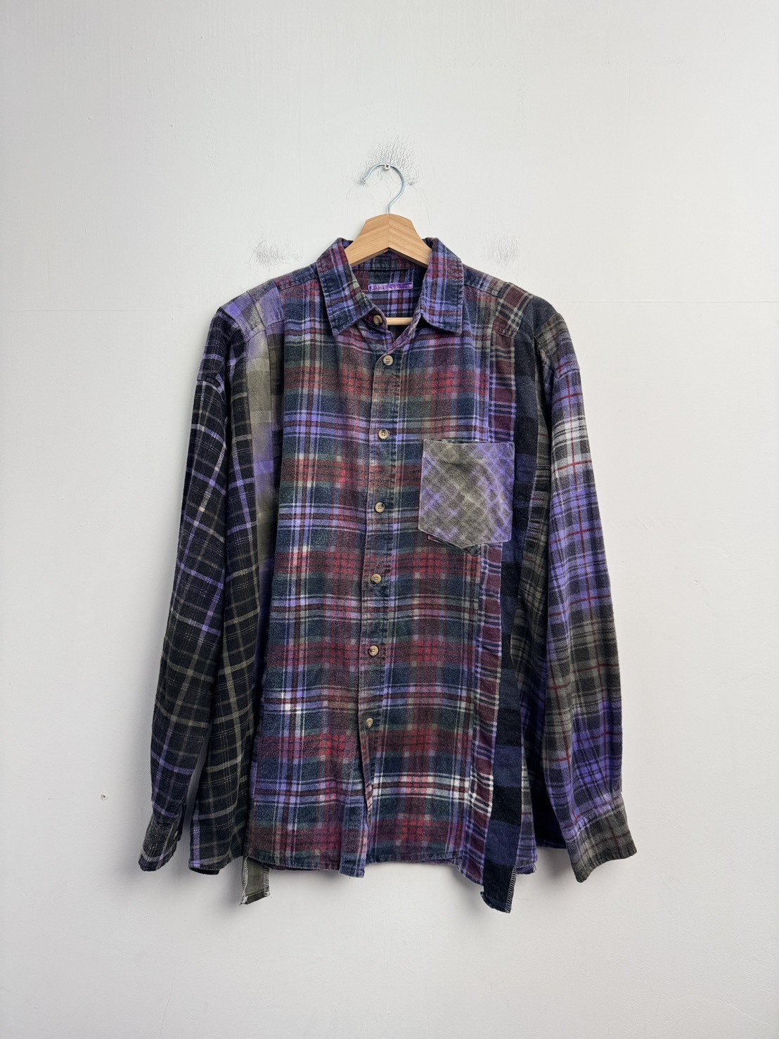 NEEDLES Rebuild 7 Cuts Wide Shirt SIZE F