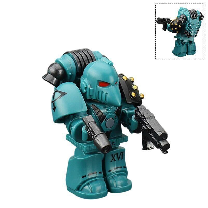 40K MK6 Custom Minifigures Set fit Lego MK6-1AB-2AB