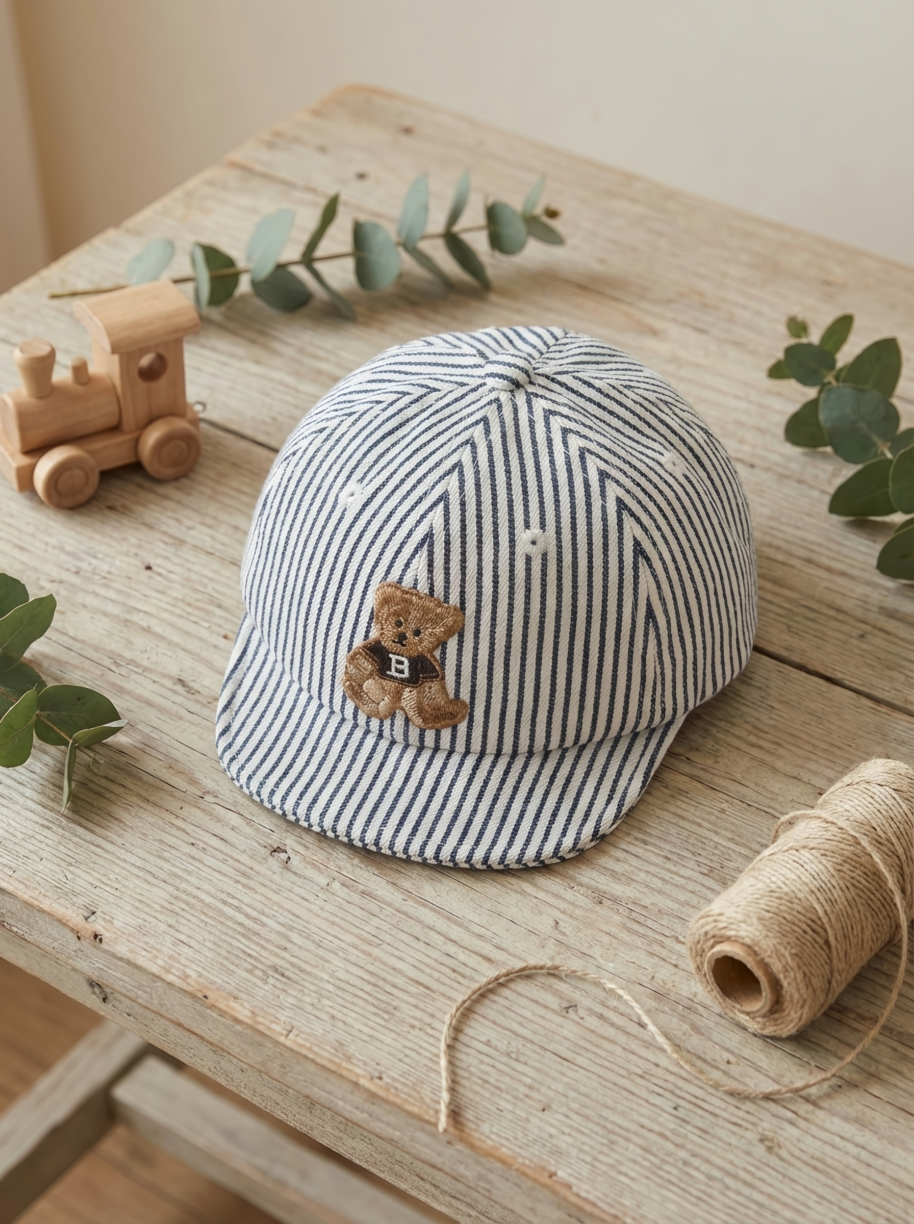 條條熊 軟簷鴨舌帽