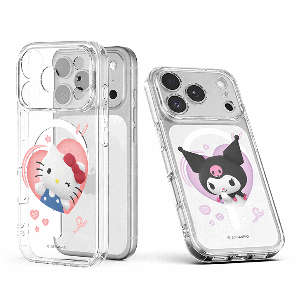 Sanrio - Magsafe Clear Hard Case - 氣墊防撞磁吸透明手機保護硬殼 TY BB