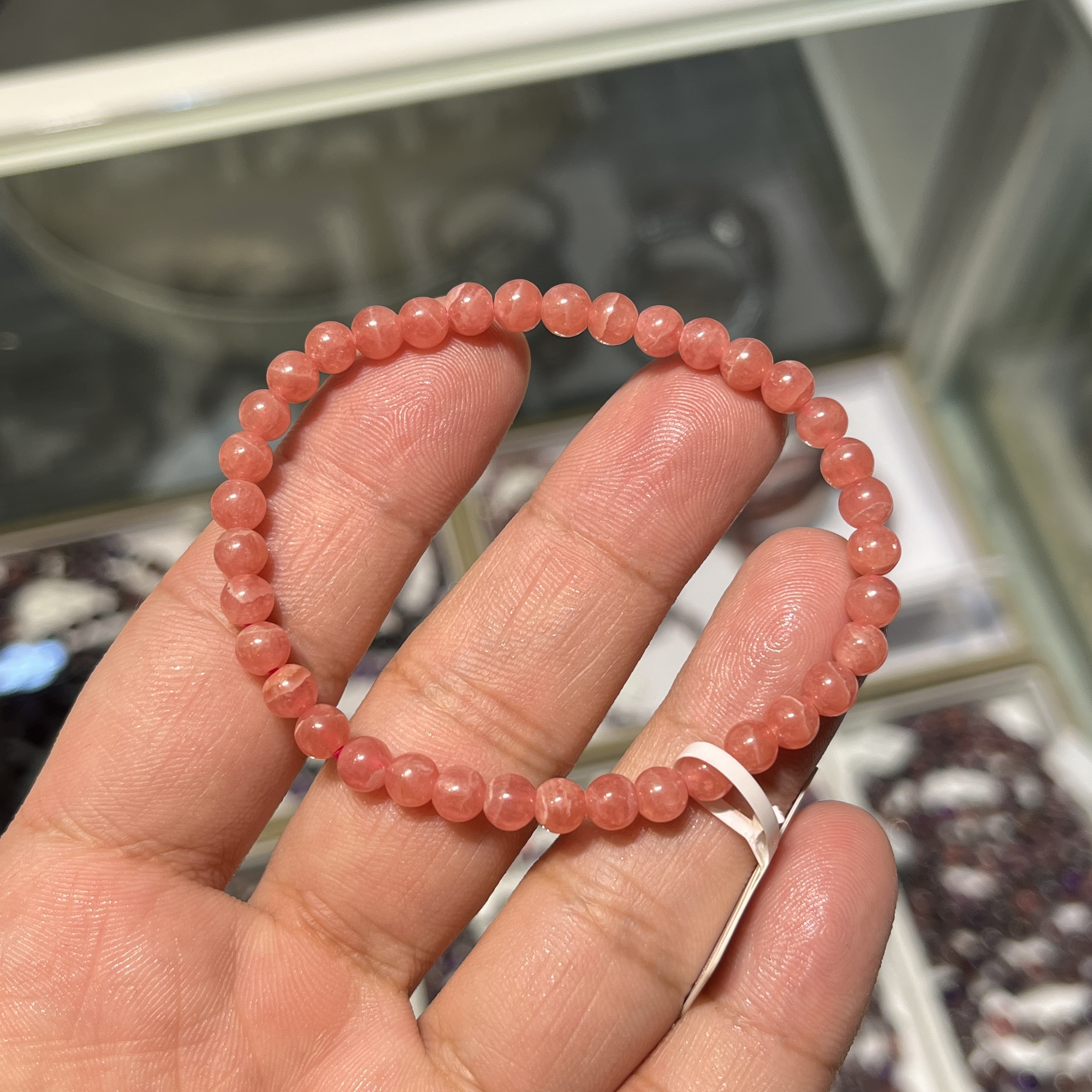 紅紋石手串 20889 5mm