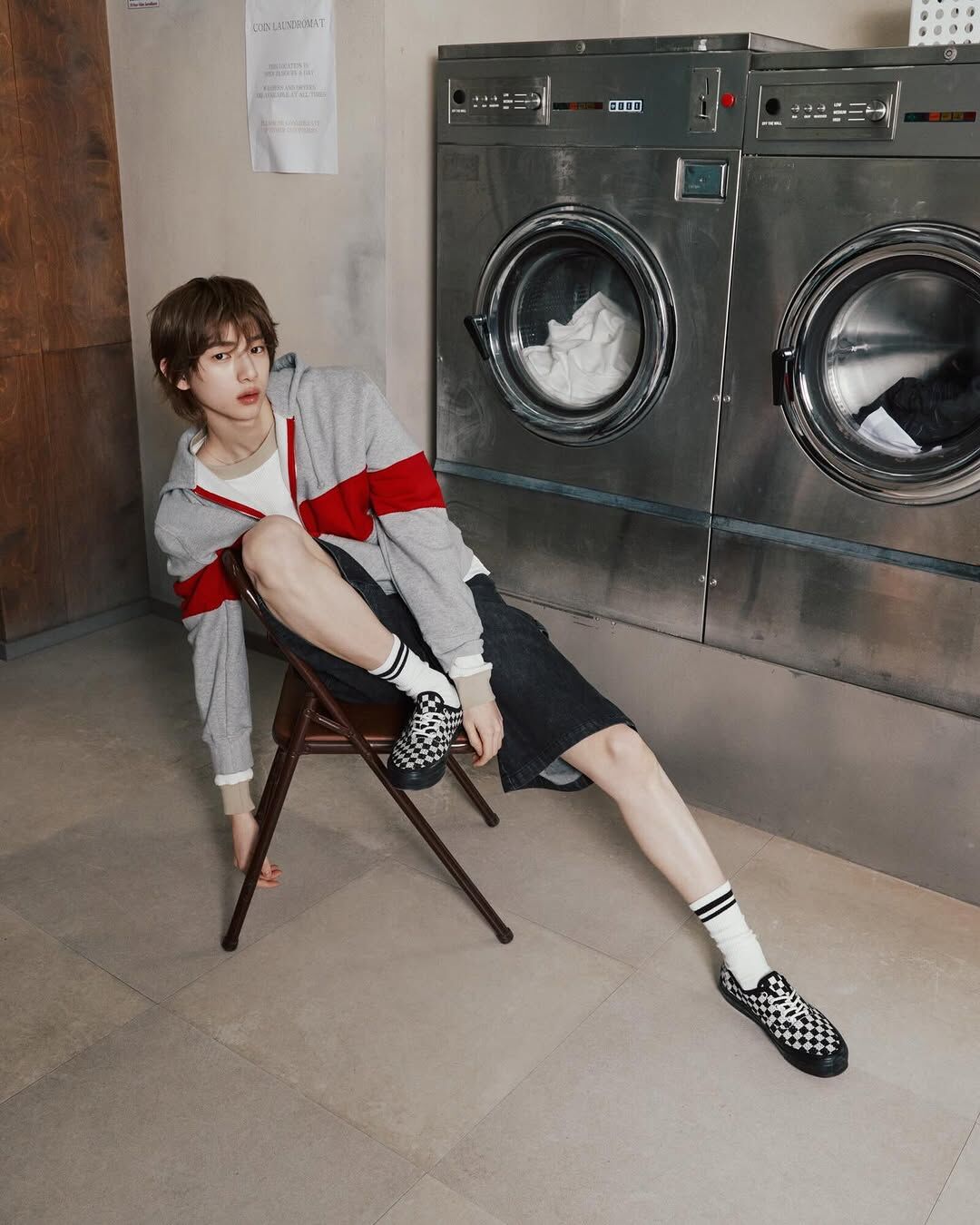 VANS PREMIUM AUTHENTIC 44 EK 黑白 棋盤格  針織 CORTIS 金主訓同款 男女鞋 VN000EJC1KP / 現+預