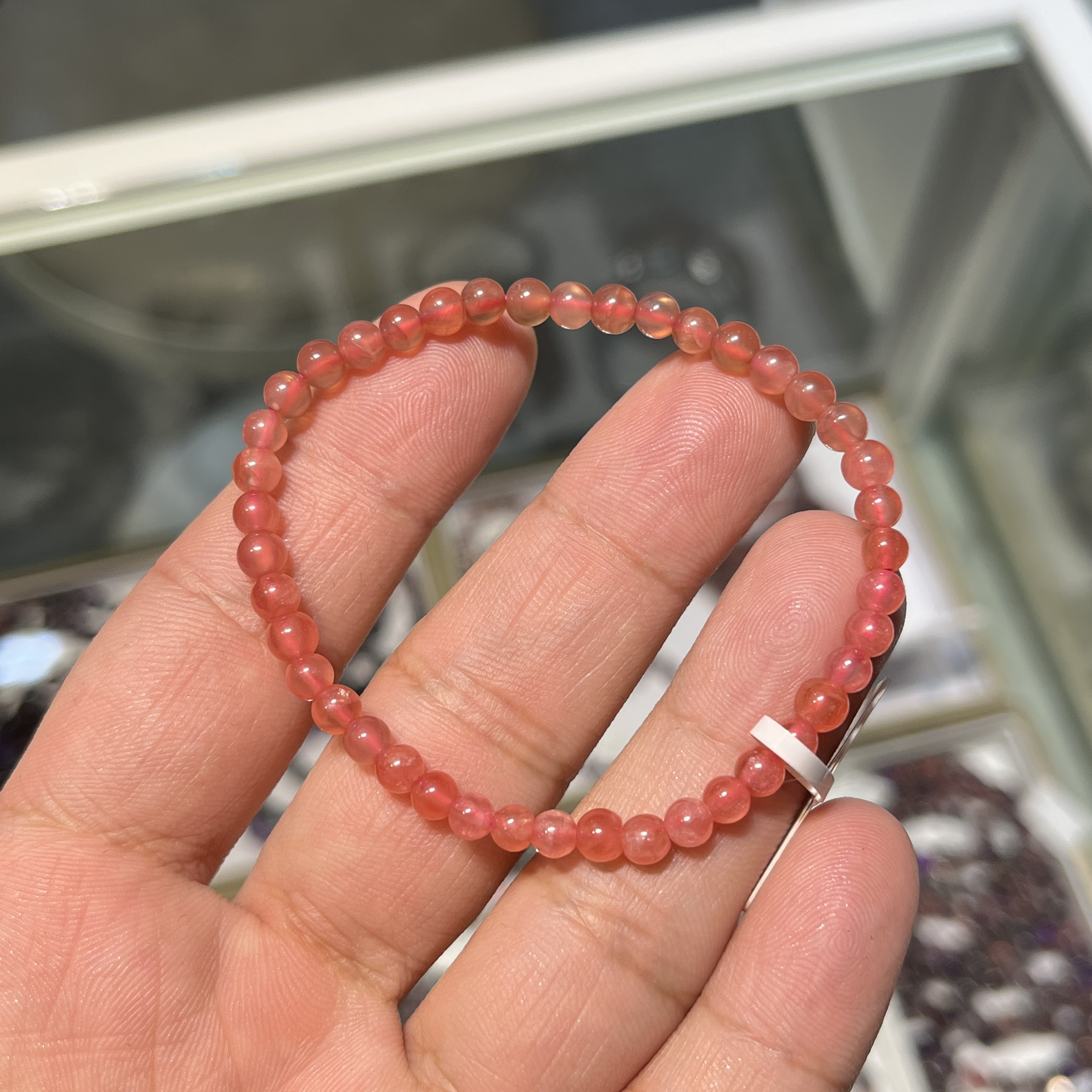 紅紋石手串 20979 4.5mm