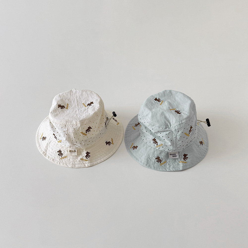 刺繡小馬 漁夫帽