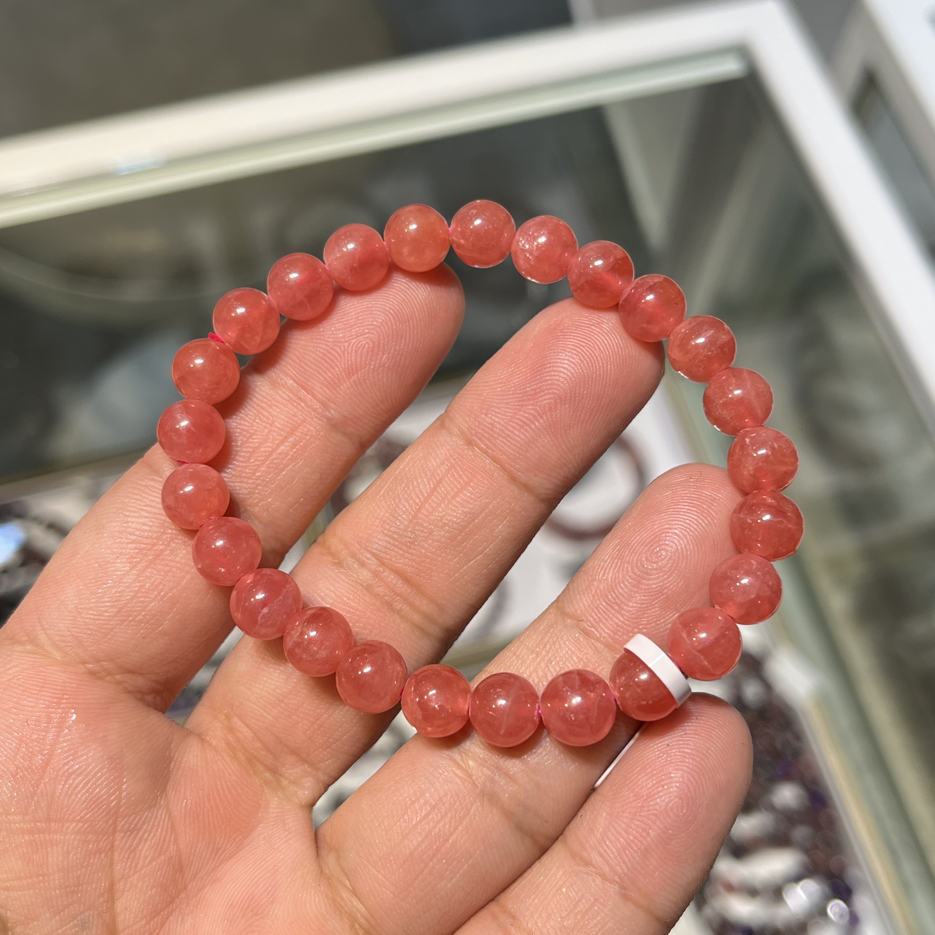 極品質素．紅紋石手串 20065 7.5mm