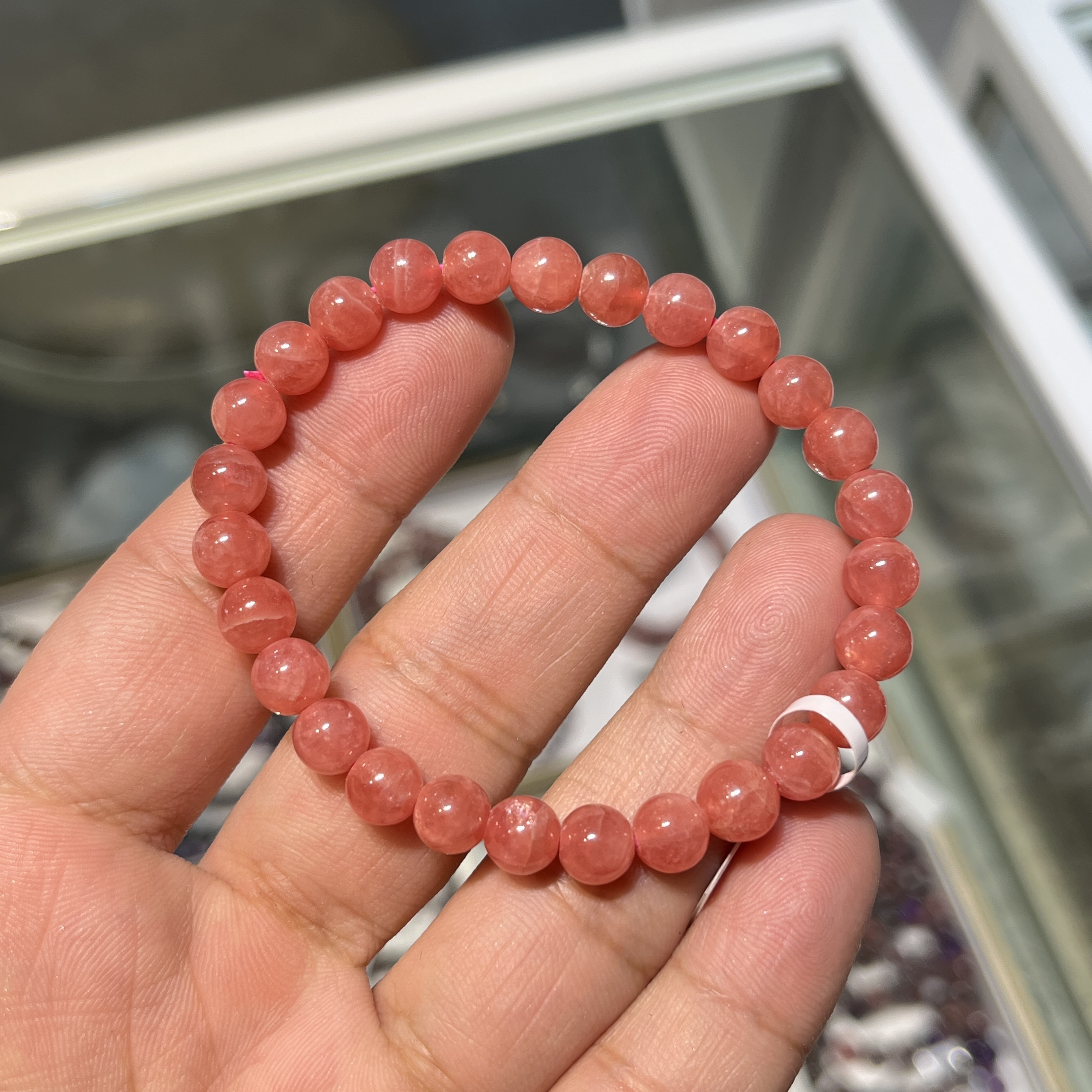 紅紋石手串 20041 7mm