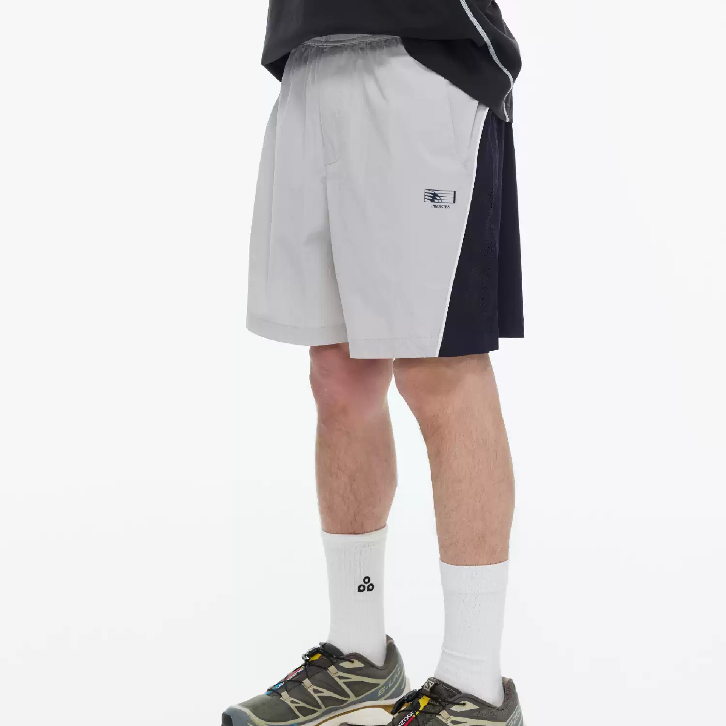PIN SKTBS Color-Blocking Shorts 撞色拼接 五分短褲 [P-P1226]