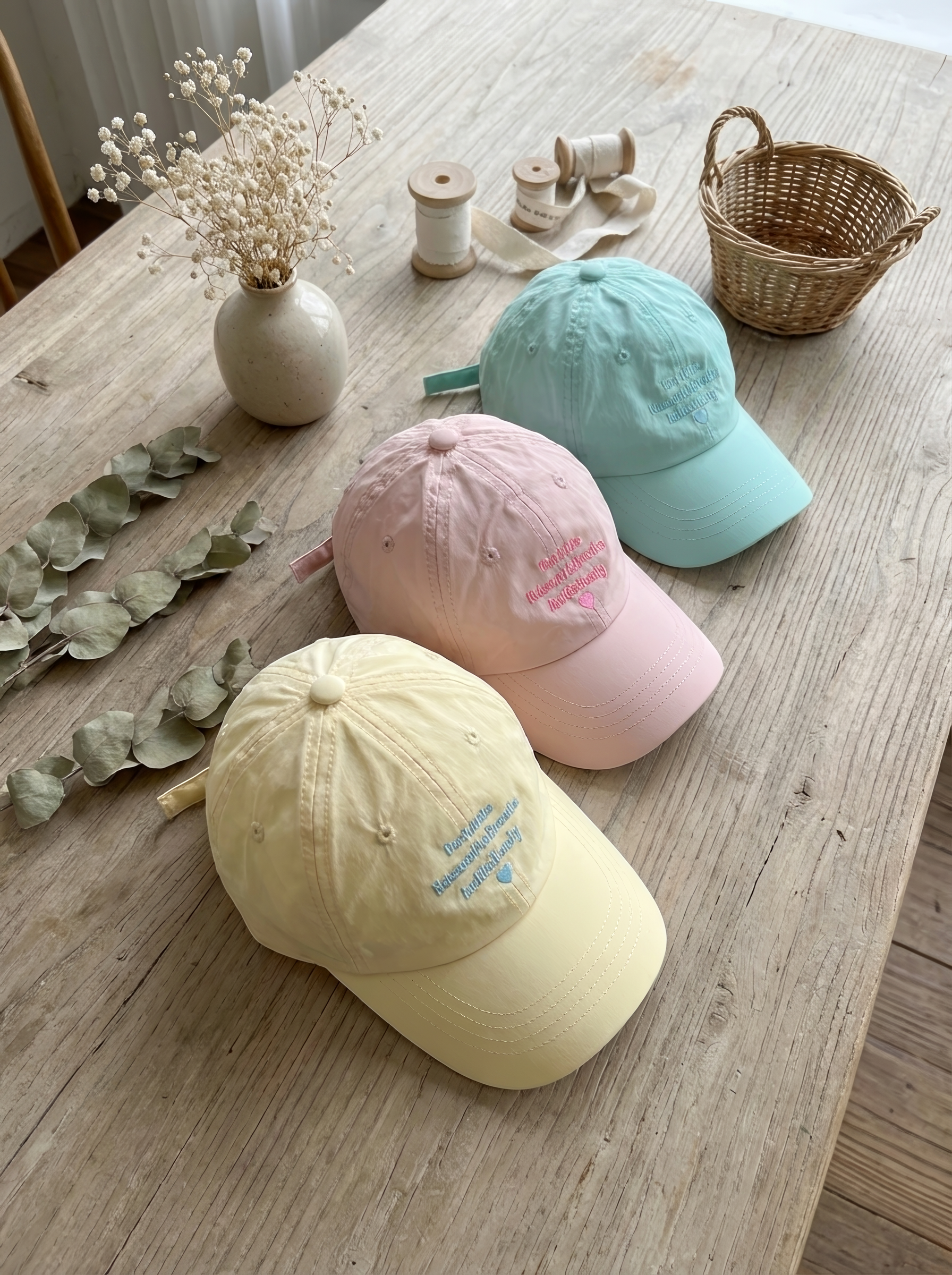 夏日螢光 鴨舌帽