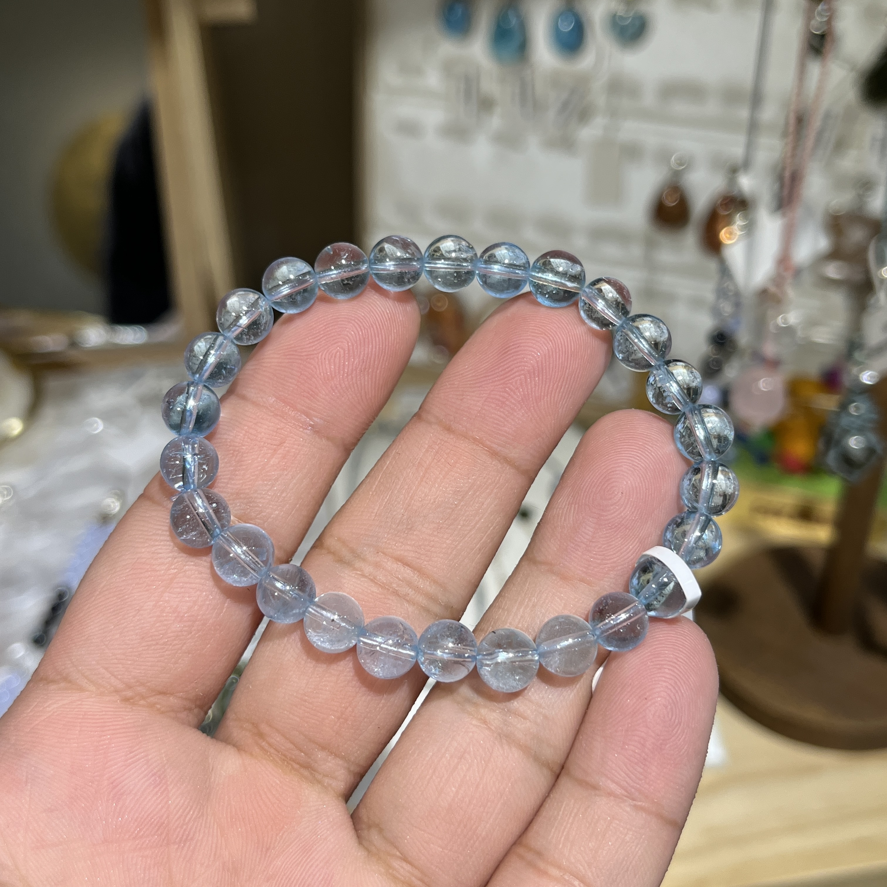 藍托帕石手串 83093 7mm