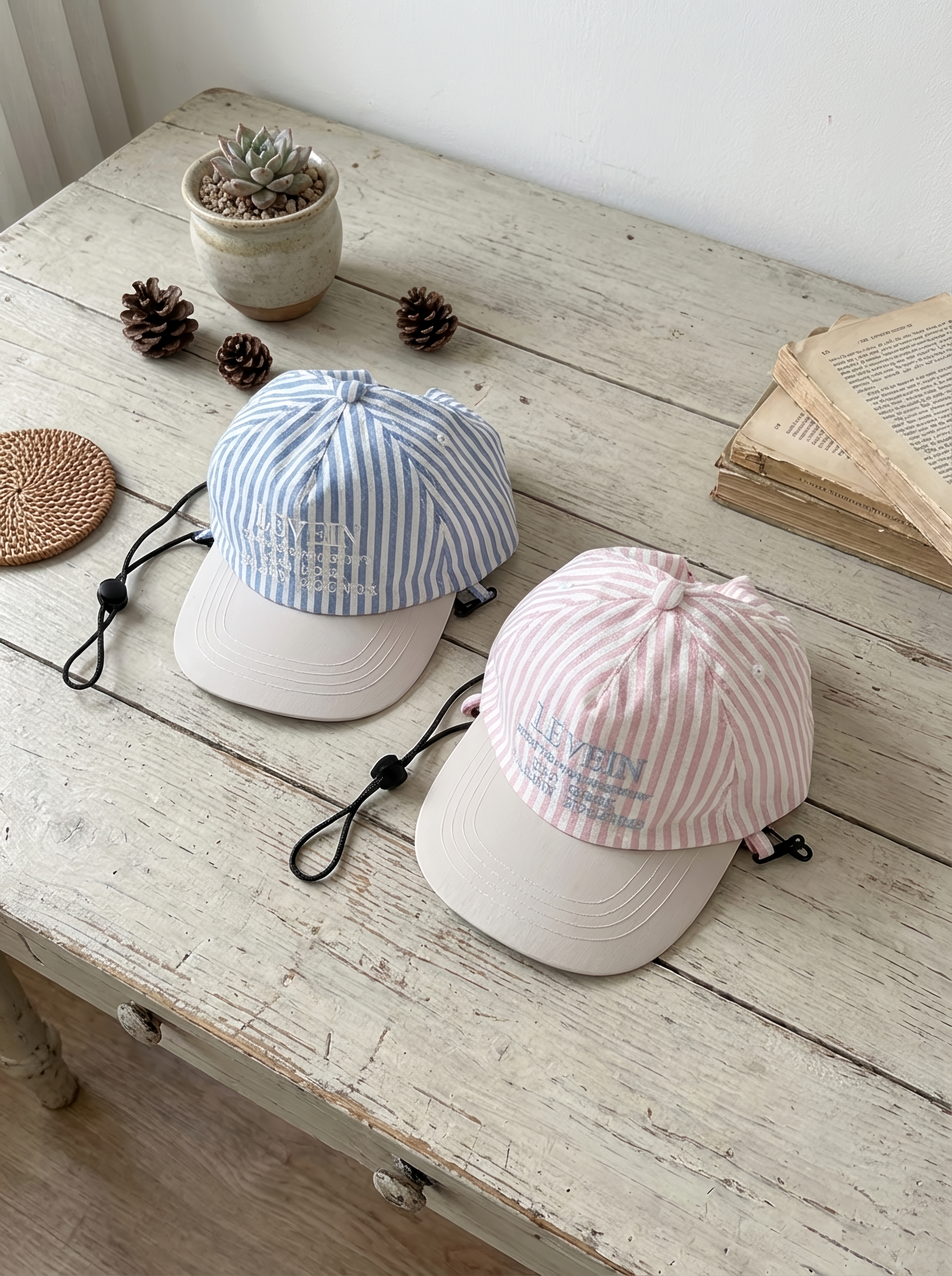 條紋日常 鴨舌帽