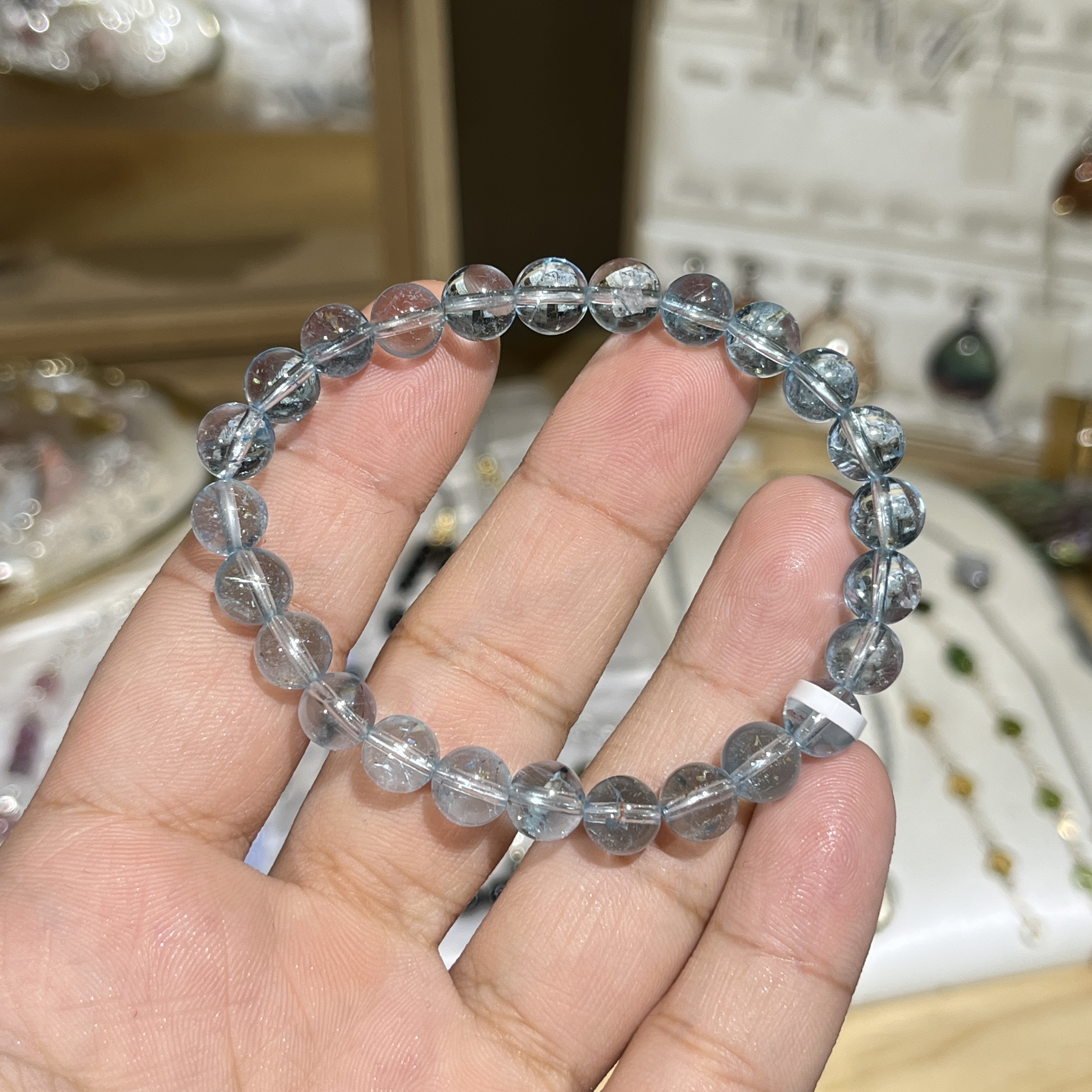 藍托帕石手串 83082 7.5mm