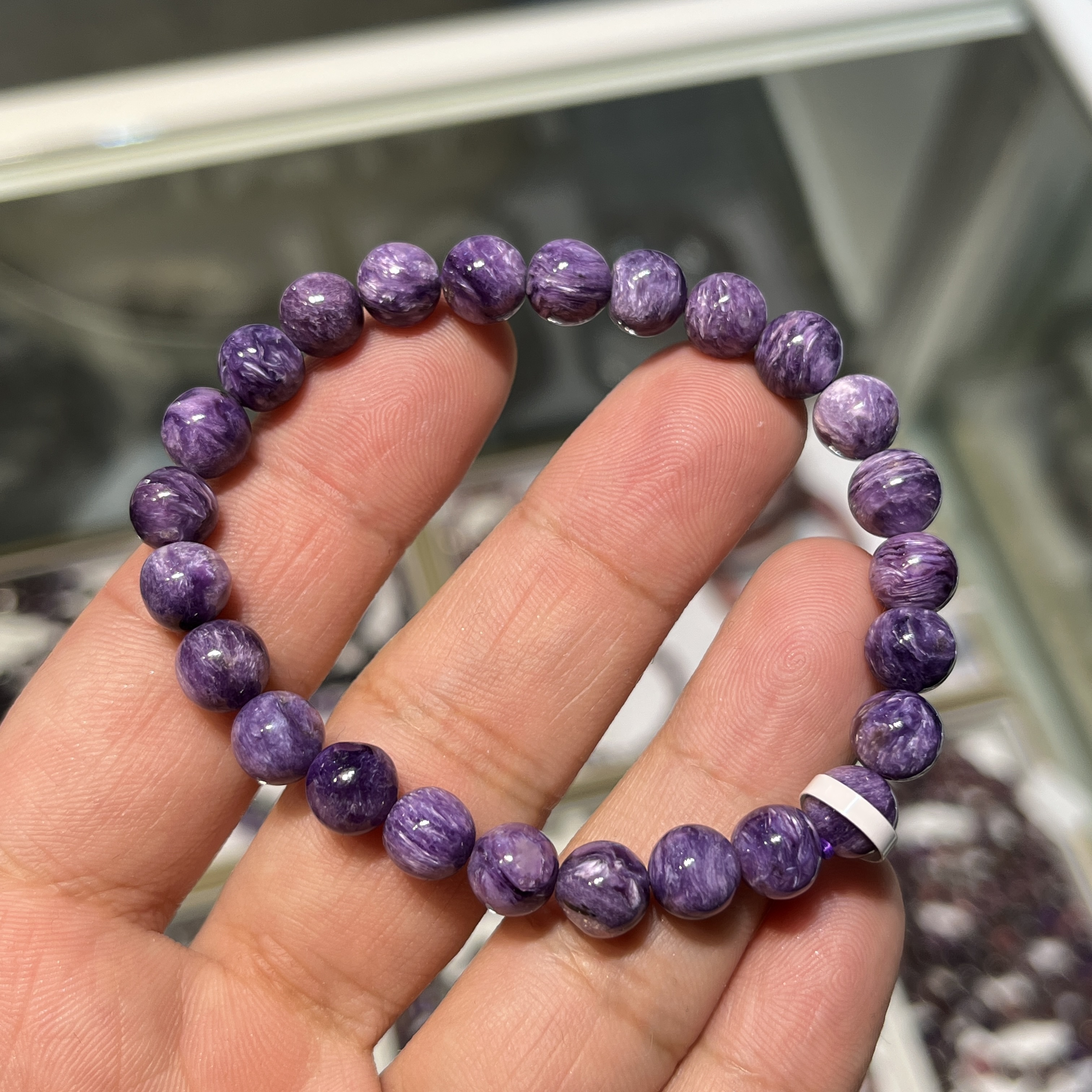 紫龍晶手串 47043 7.5mm