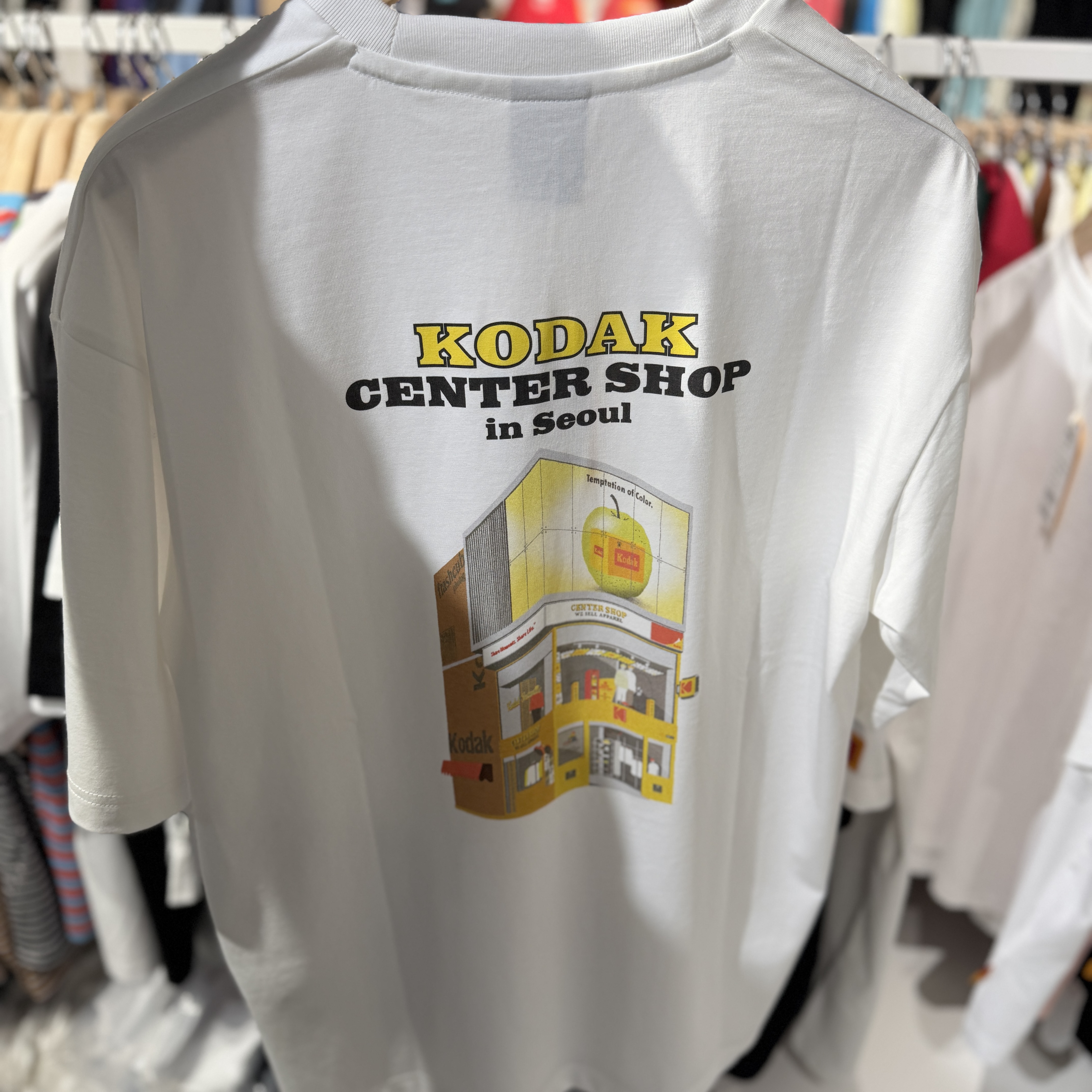 【現貨】Kodak 柯達 Center Shop 店舖圖樣 短tee K6223XRS96