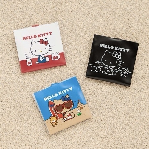 HELLO KITTY X LOWRYS FARM 聯名 鏡梳套裝 收納 三麗鷗 SANRIO 凱蒂貓 三色