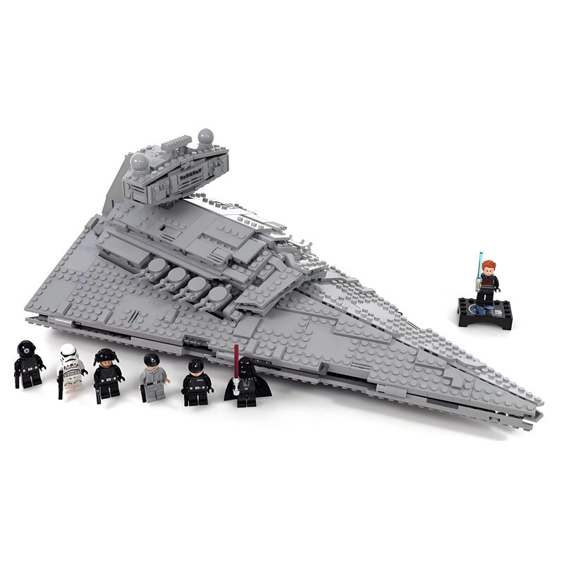 Star Wars Imperial Star Destroyer Building Set Fit Lego NO BOX NA017