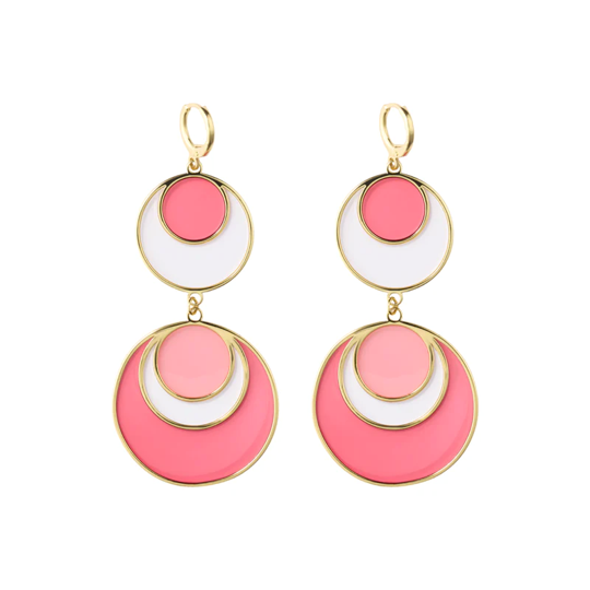 1BU0407-063 [BANGLEUP] Gypset Earrings Cotton Pink #BUP23-GYP-OPU16 (EU)
