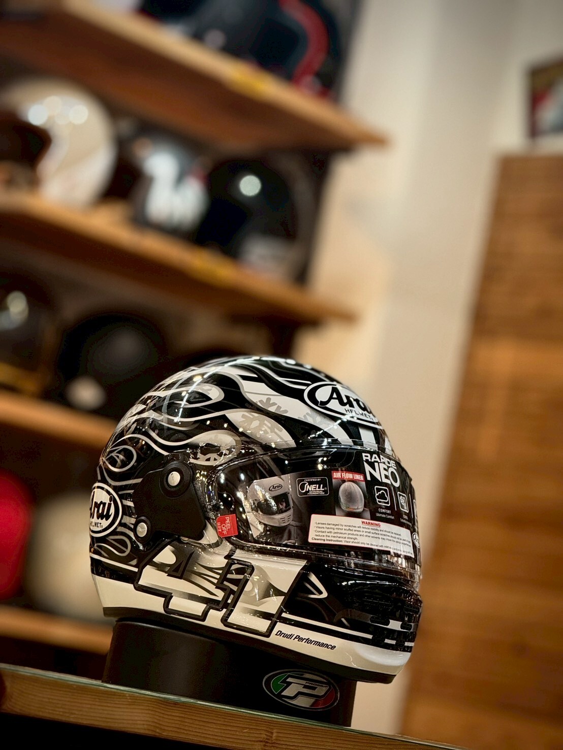 ARAI RAPIDE-NEO HAGA DARK 全罩 芳賀紀行