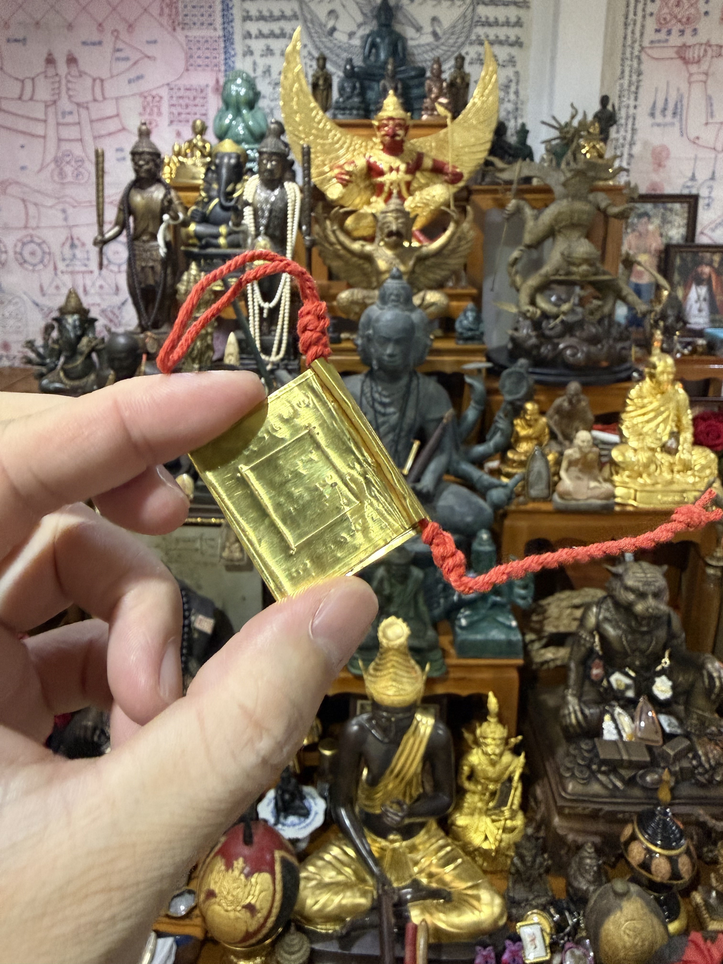 泰國高棉法術 情侶夫妻感情和合鎖心（KE122）