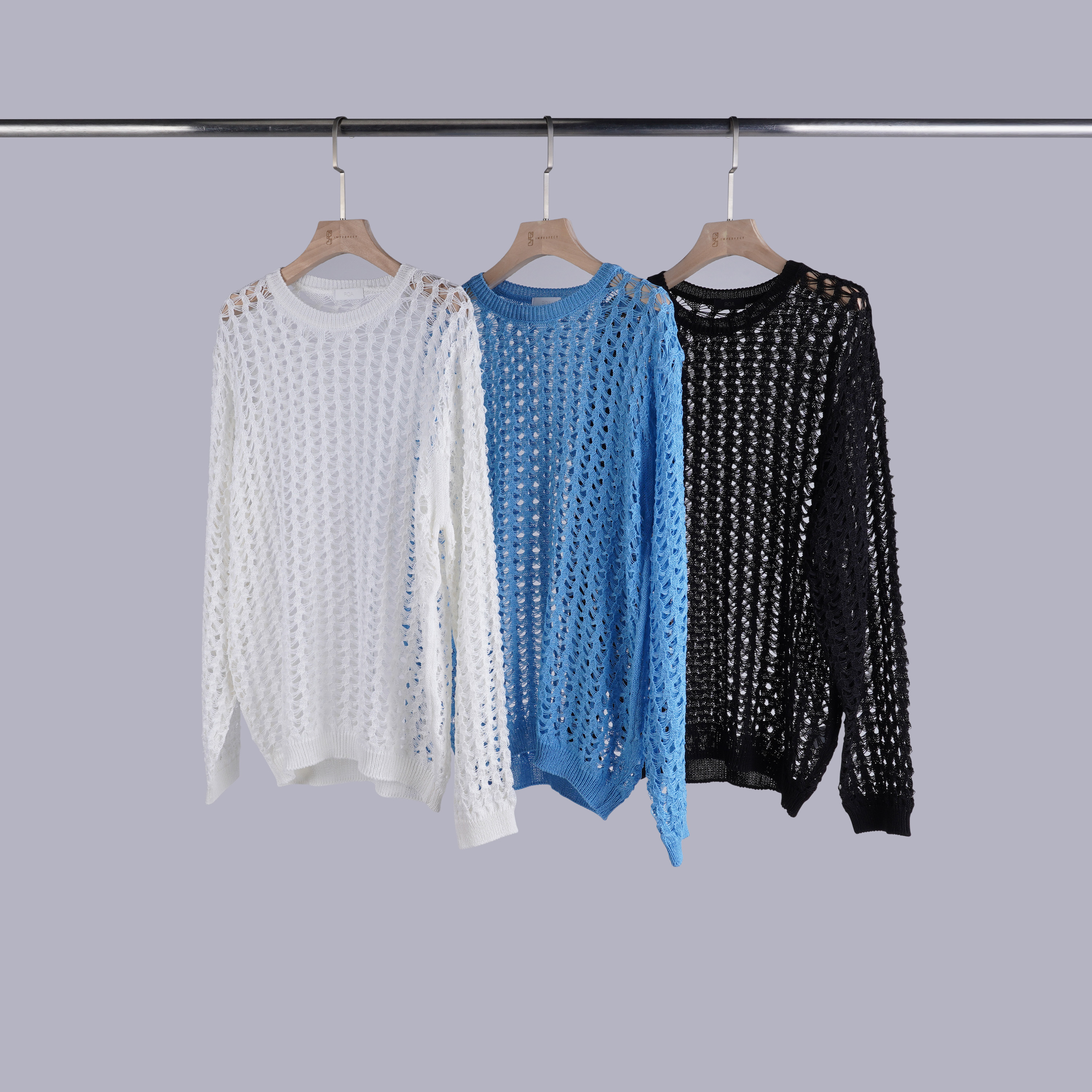 質感簍空洞洞針織上衣 | 3色