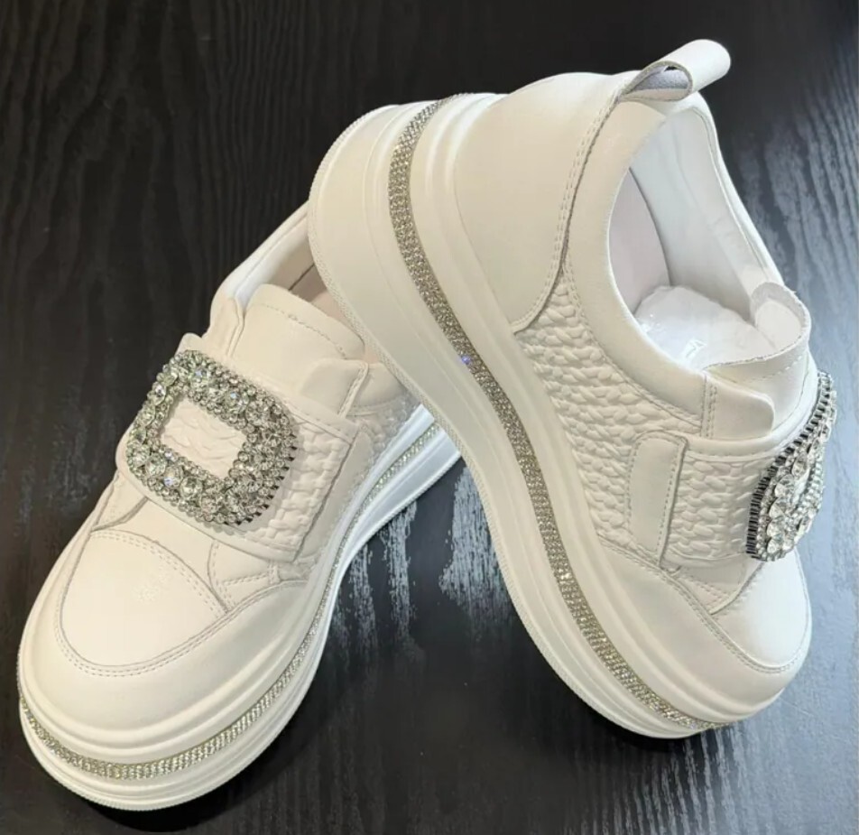 SHO-CCG0405-034 白色厚底鞋 (G35-G40)