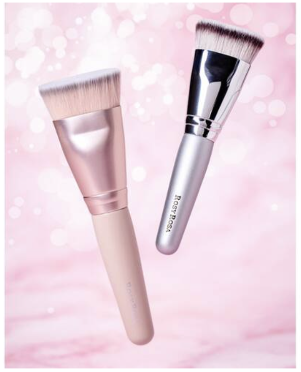 [連線] ROSY ROSA 液態・霜狀・氣墊・粉狀全粉底對應  多功能粉底刷