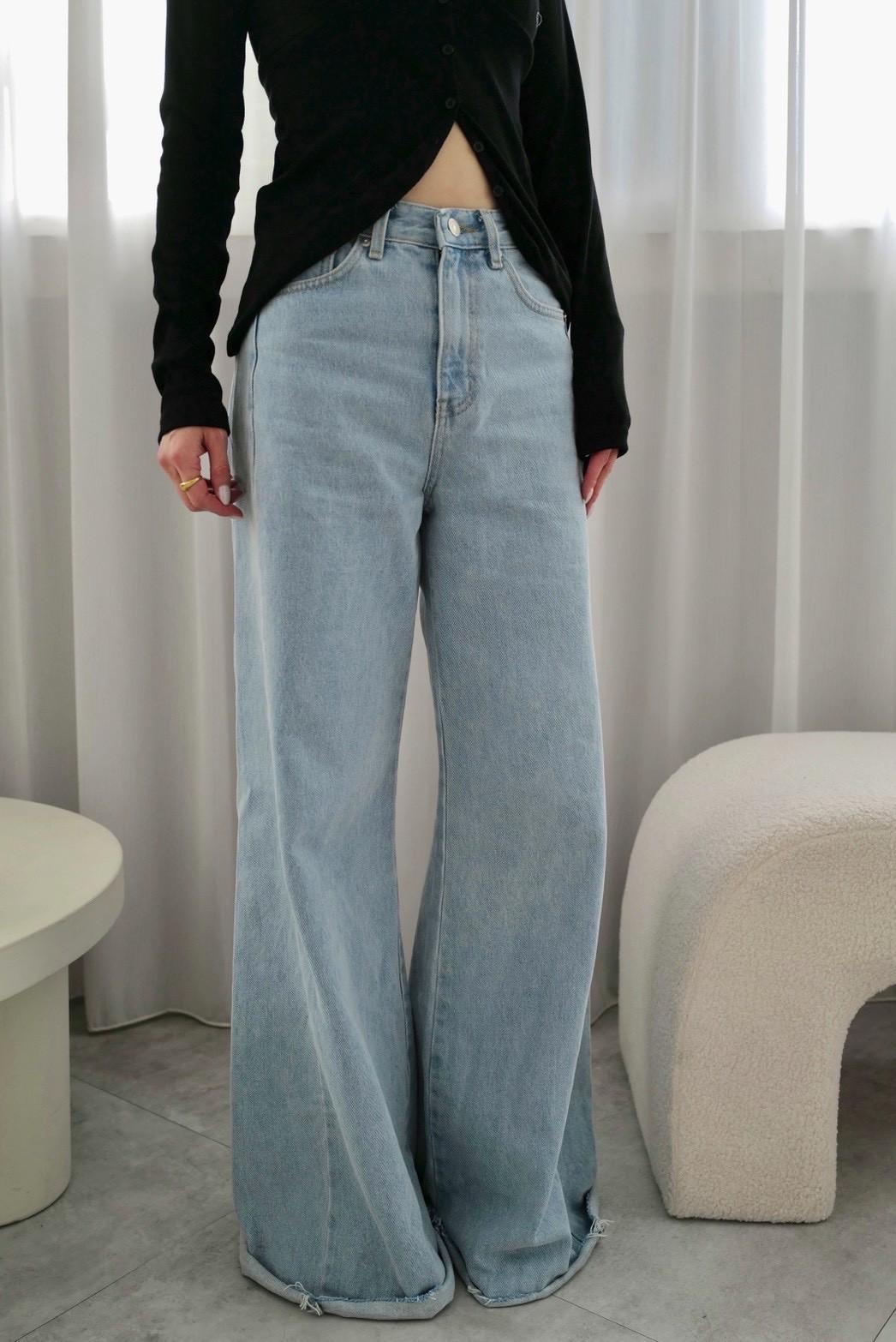 必收長腿車線寬褲 HB04