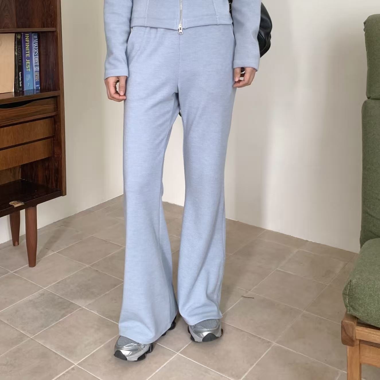 【直播】韓國 LUXE K04058005 女裝橡筋腰修長褲  （韓國製造）