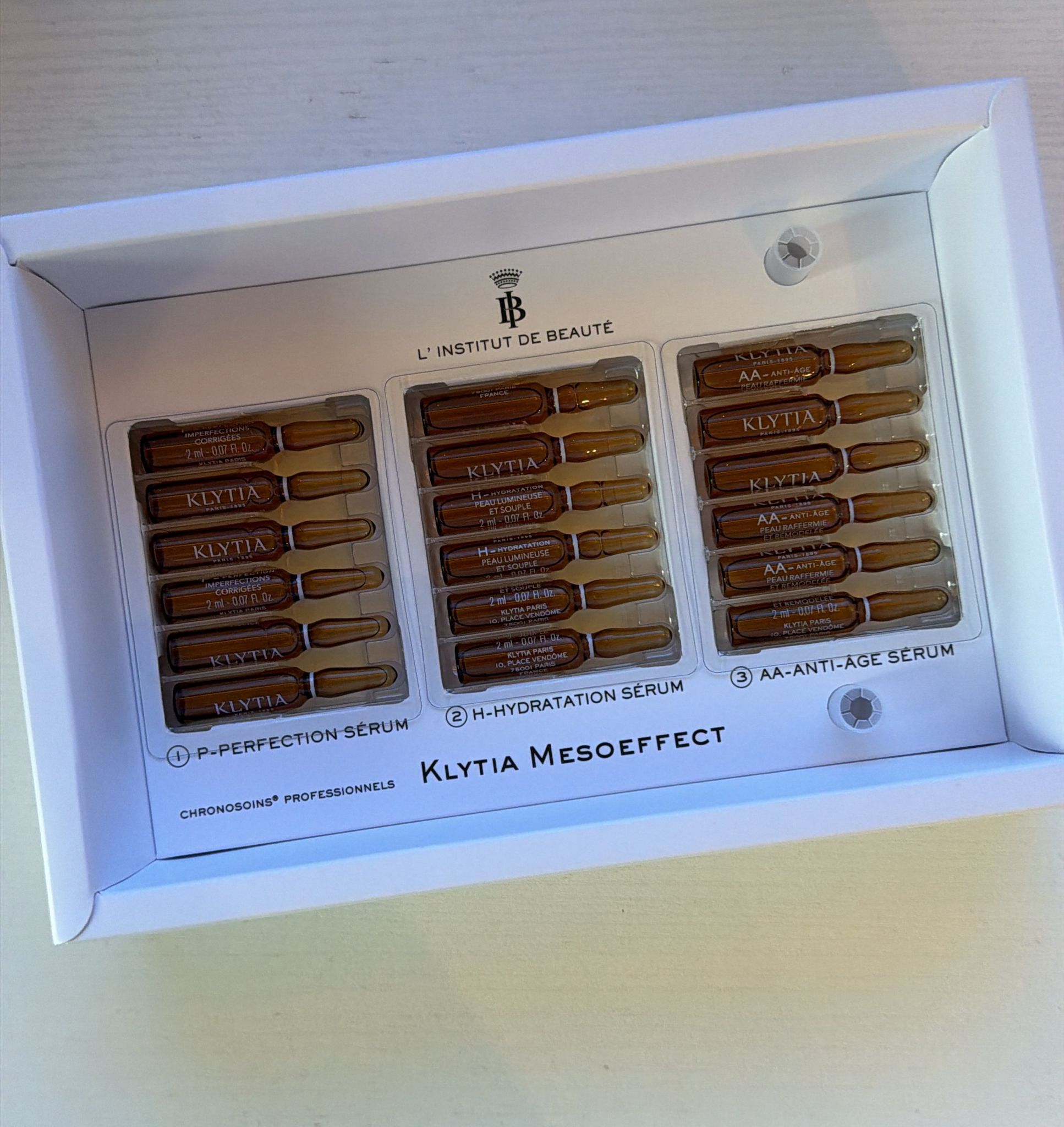 關鍵字E20. KLYTIA Ampoule set $399(50)